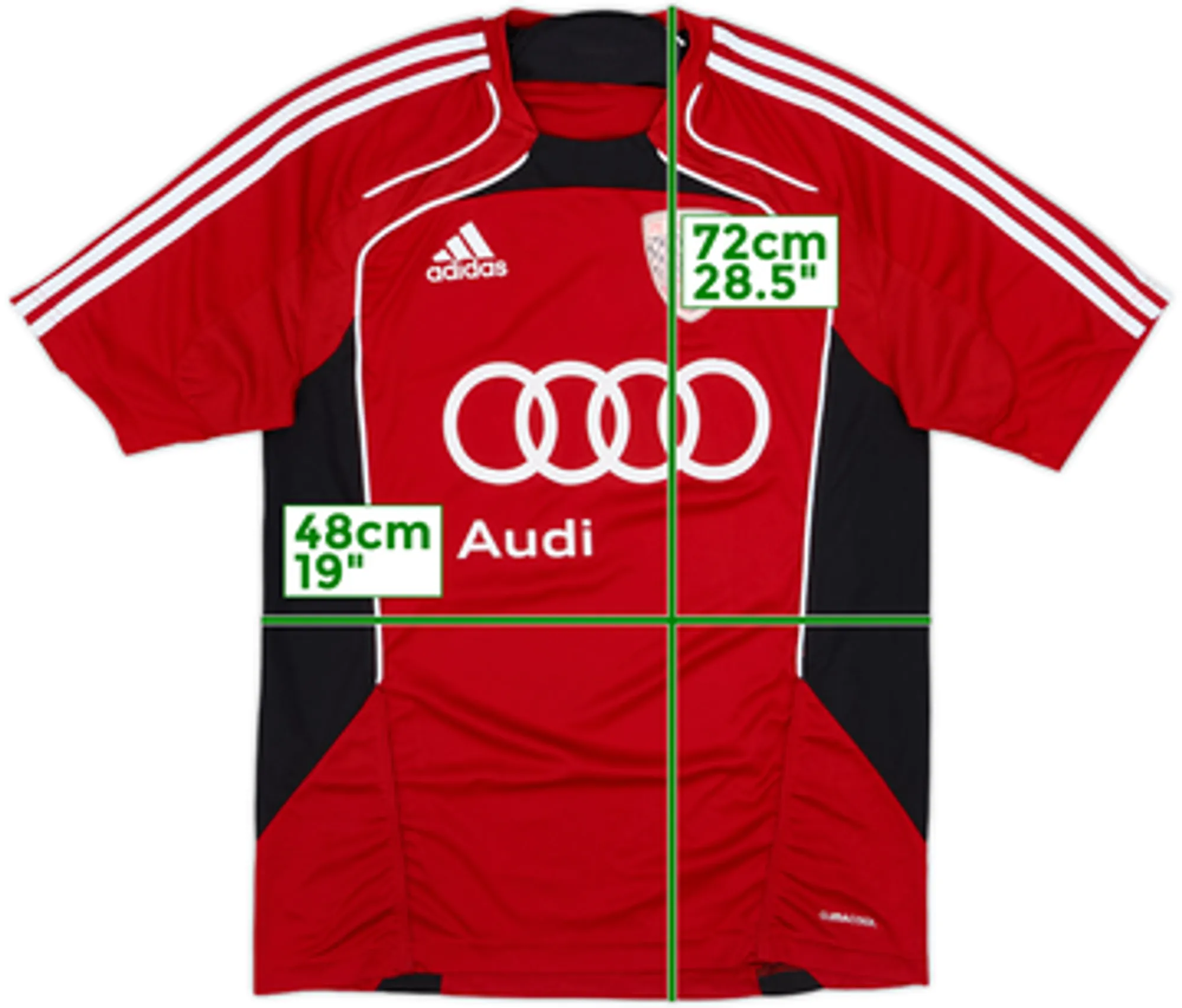 2011-12 FC Ingolstadt adidas Training Shirt - 6/10 - (S)