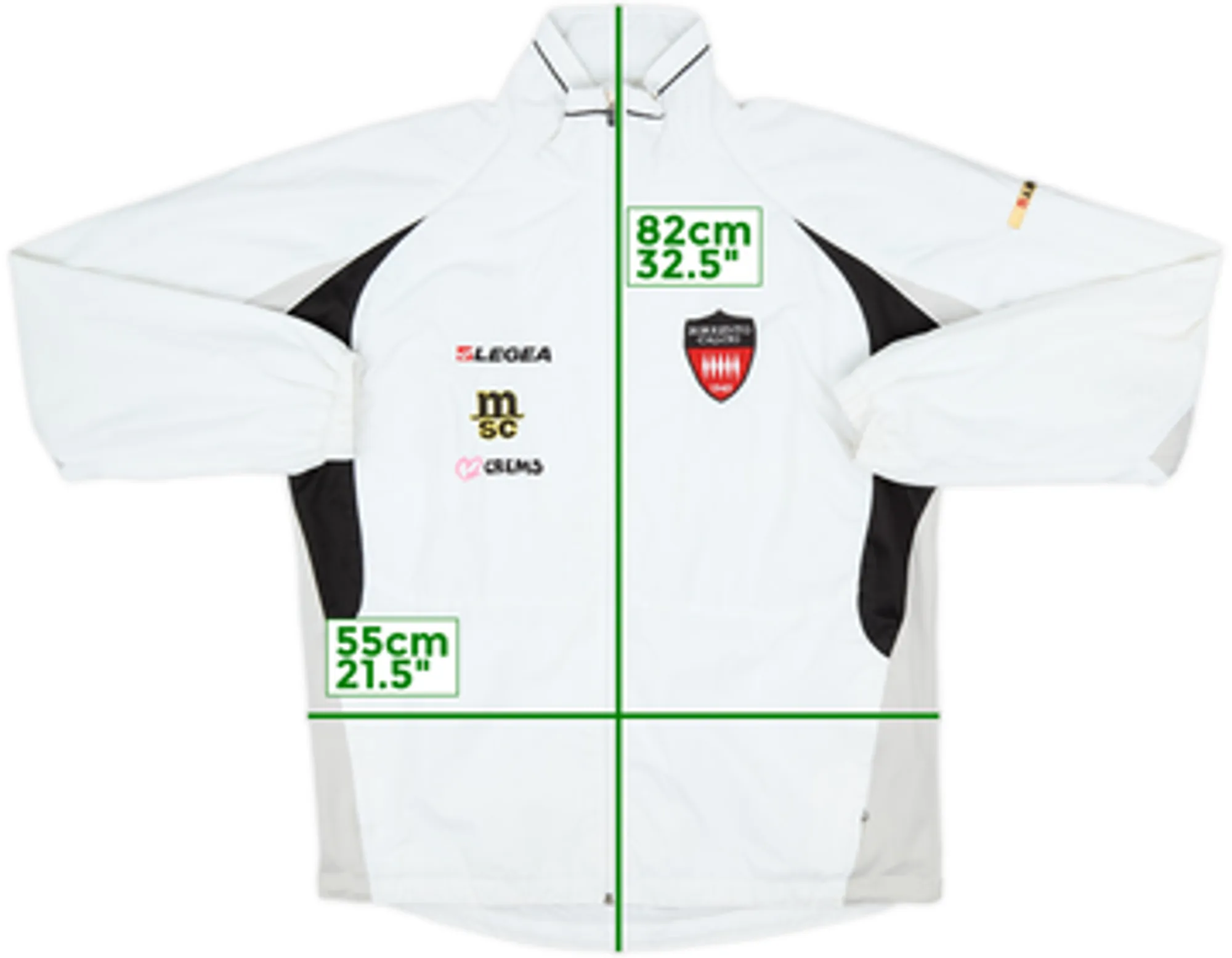 2008-10 Sorrento Legea Track Jacket - 8/10 - (M)