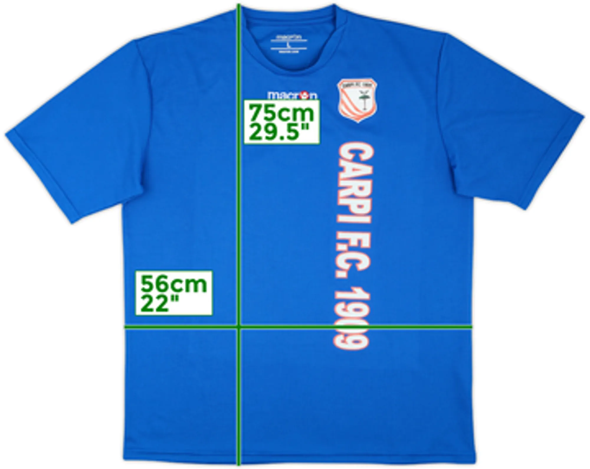 2010-11 Carpi Macron Training Shirt - 9/10 - (L)