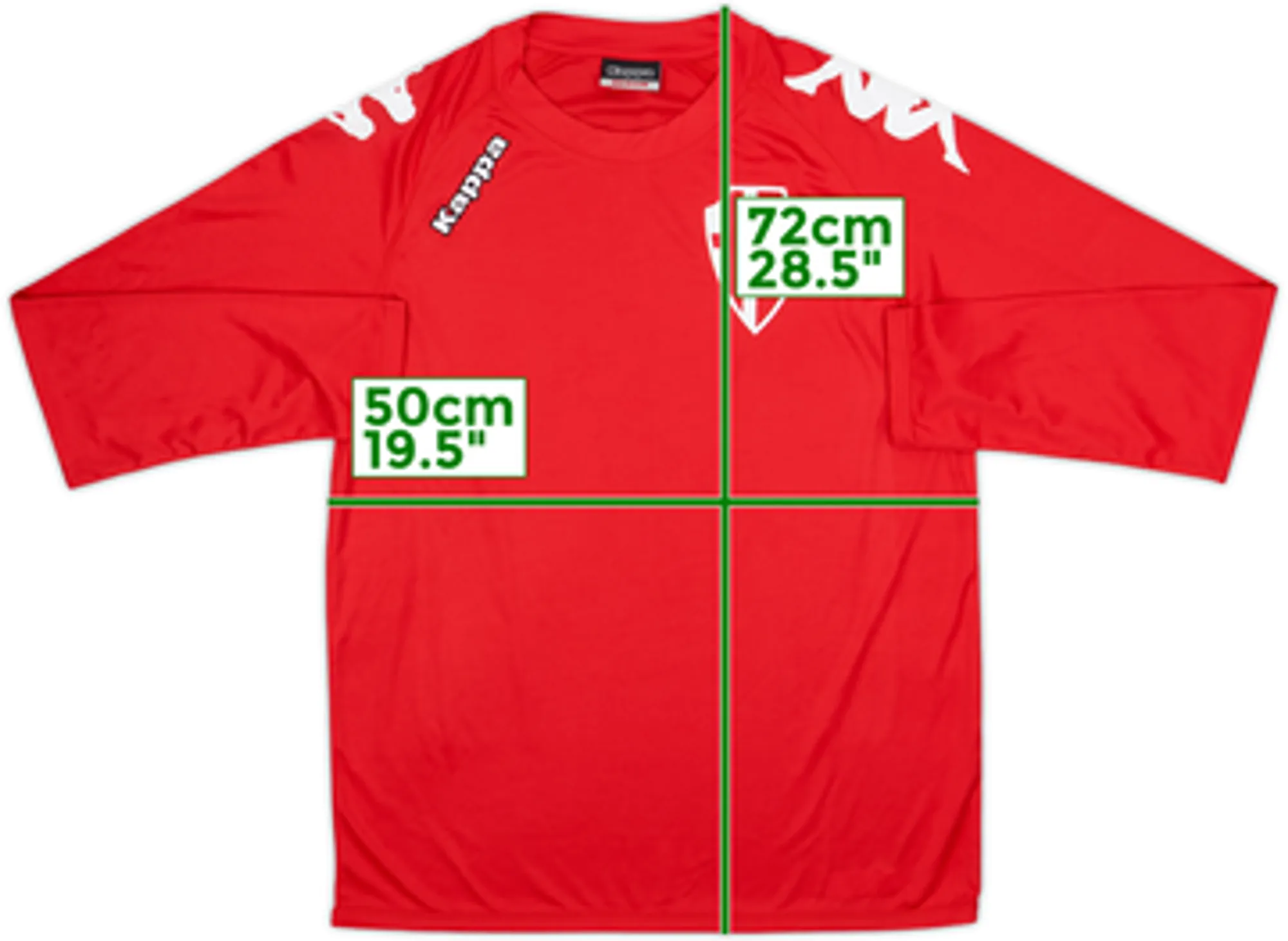 2017-18 Padova Kappa Training L/S Shirt - 10/10 - (M)