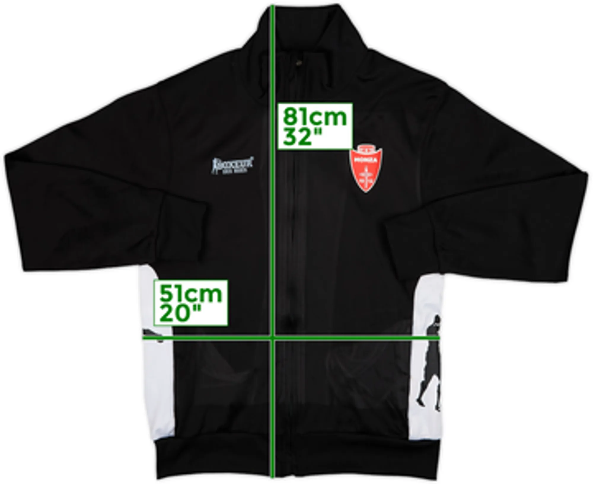 2018-19 AC Monza Boxeur Des Rues Track Jacket - 7/10 - (3XL)