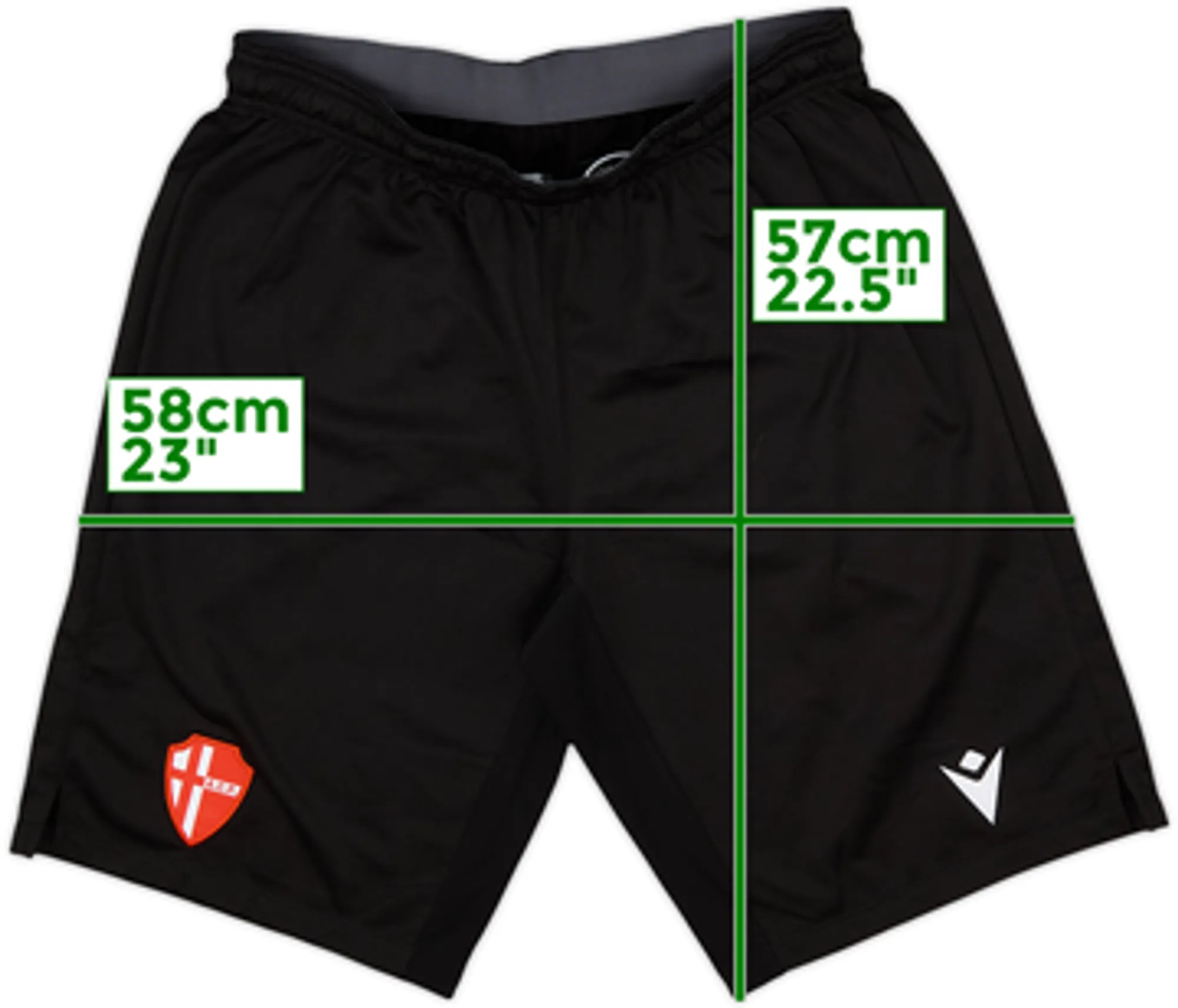2020-21 Padova Macron Training Shorts - 9/10 - (L)