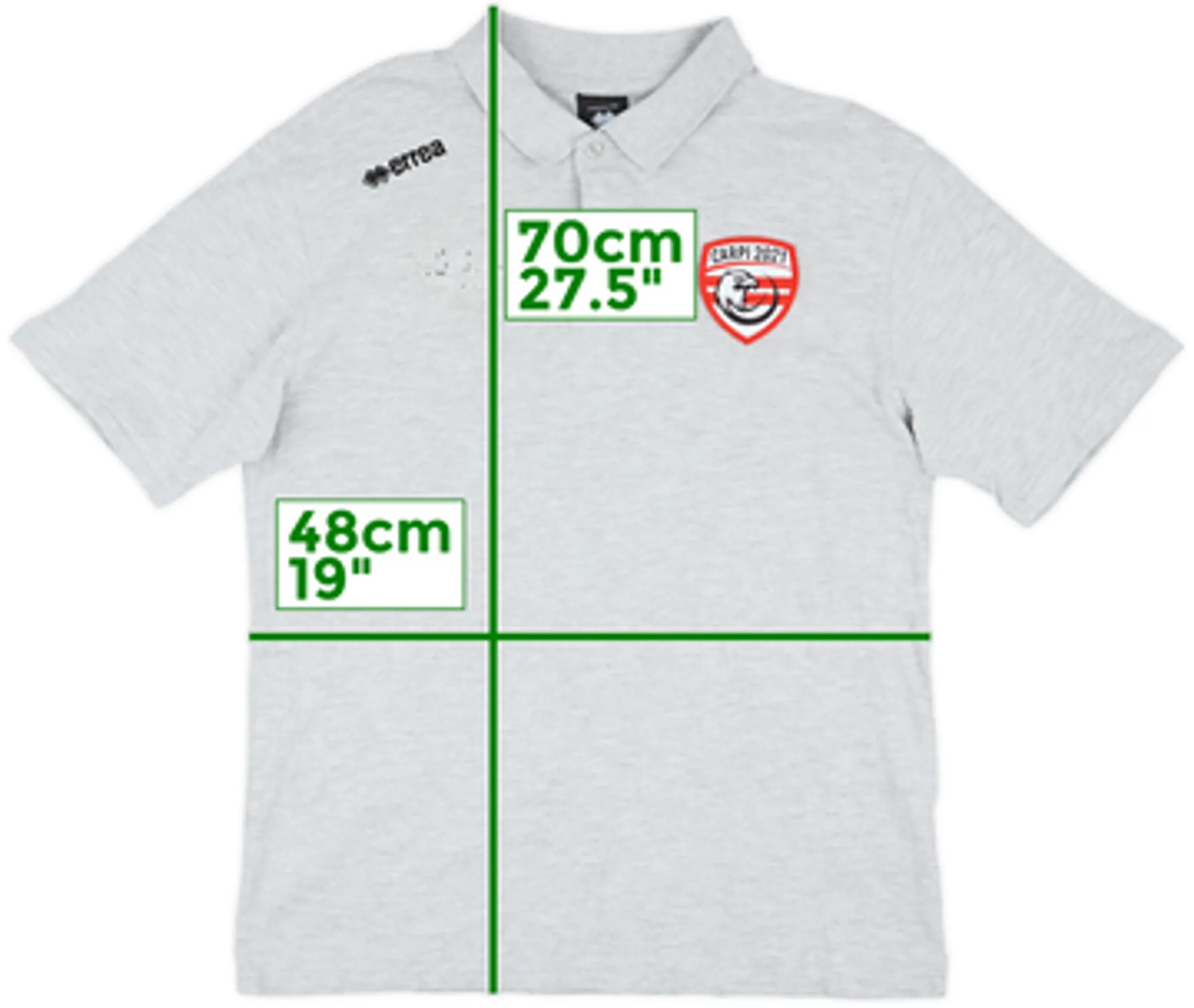2021-22 Carpi Errea Polo Shirt - 6/10 - (L)