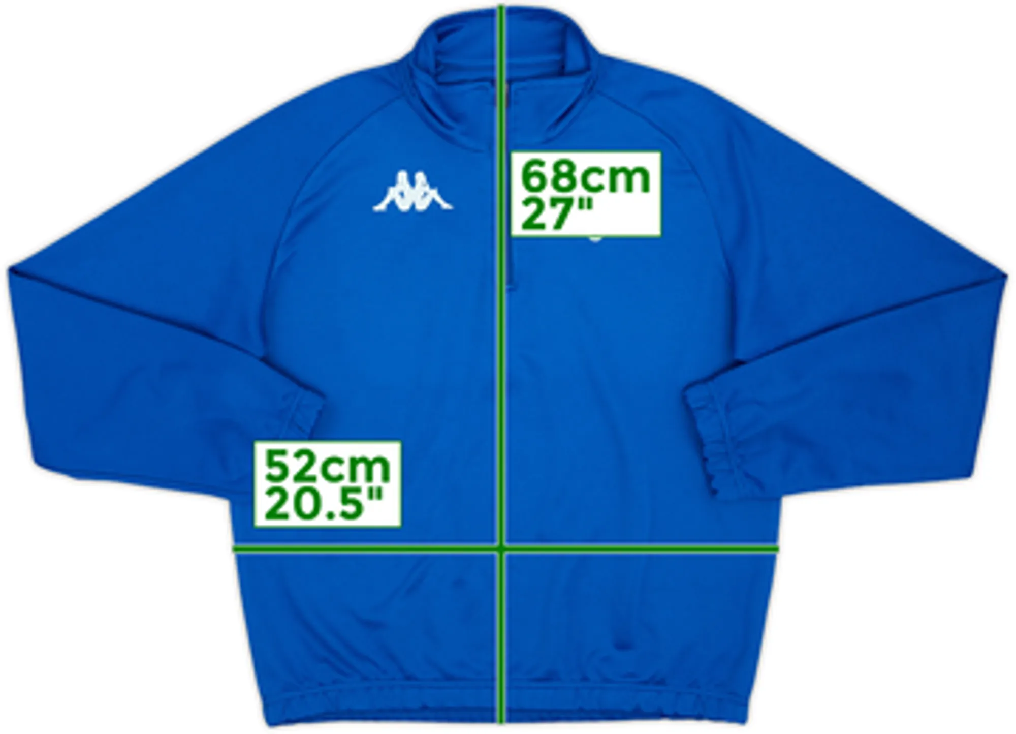 2022-23 Sassari Kappa 1/4 Zip Track Jacket - 10/10 - (M)