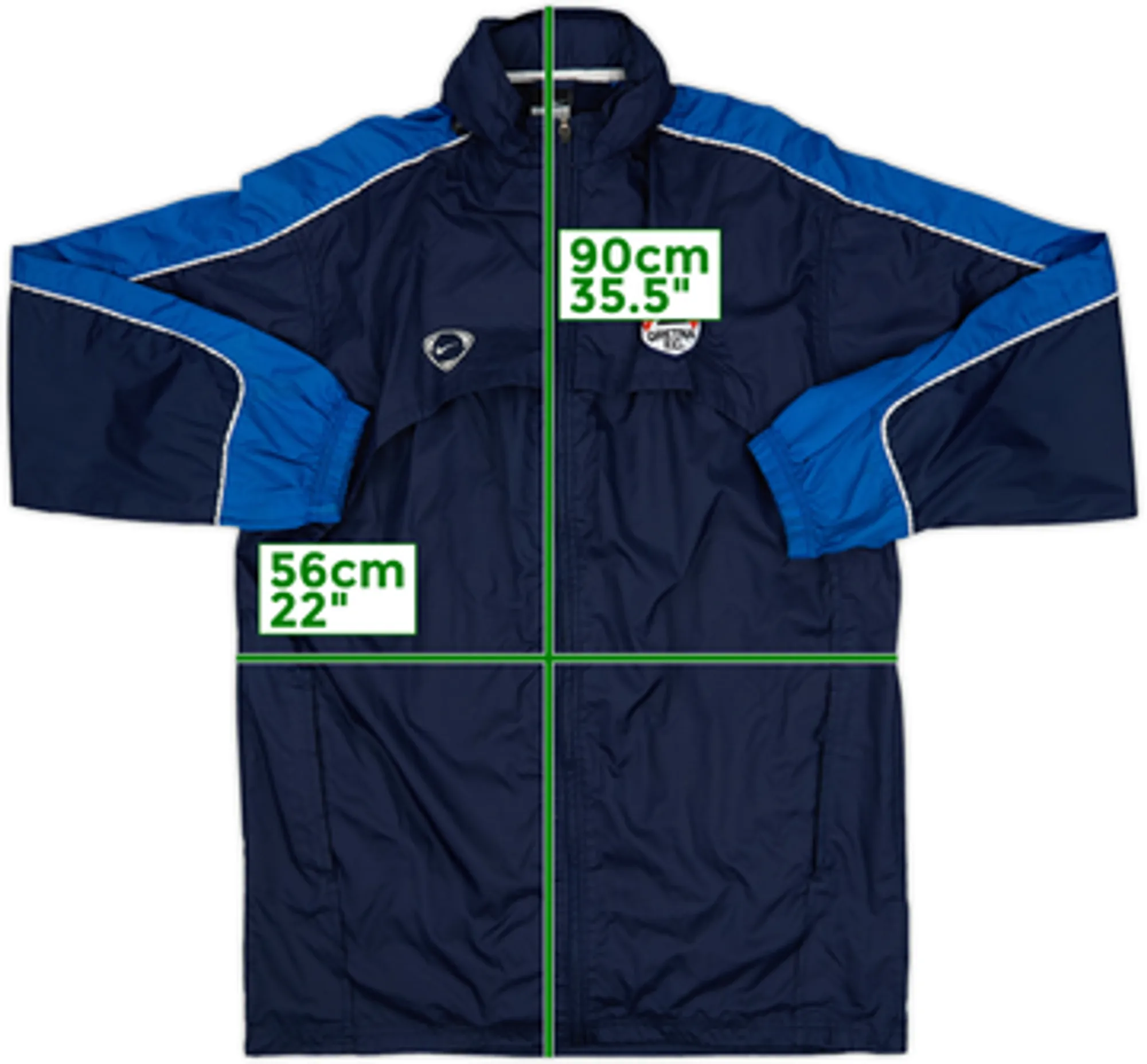 2004-06 Gretna Nike Hooded Rain Jacket - 6/10 - (L)