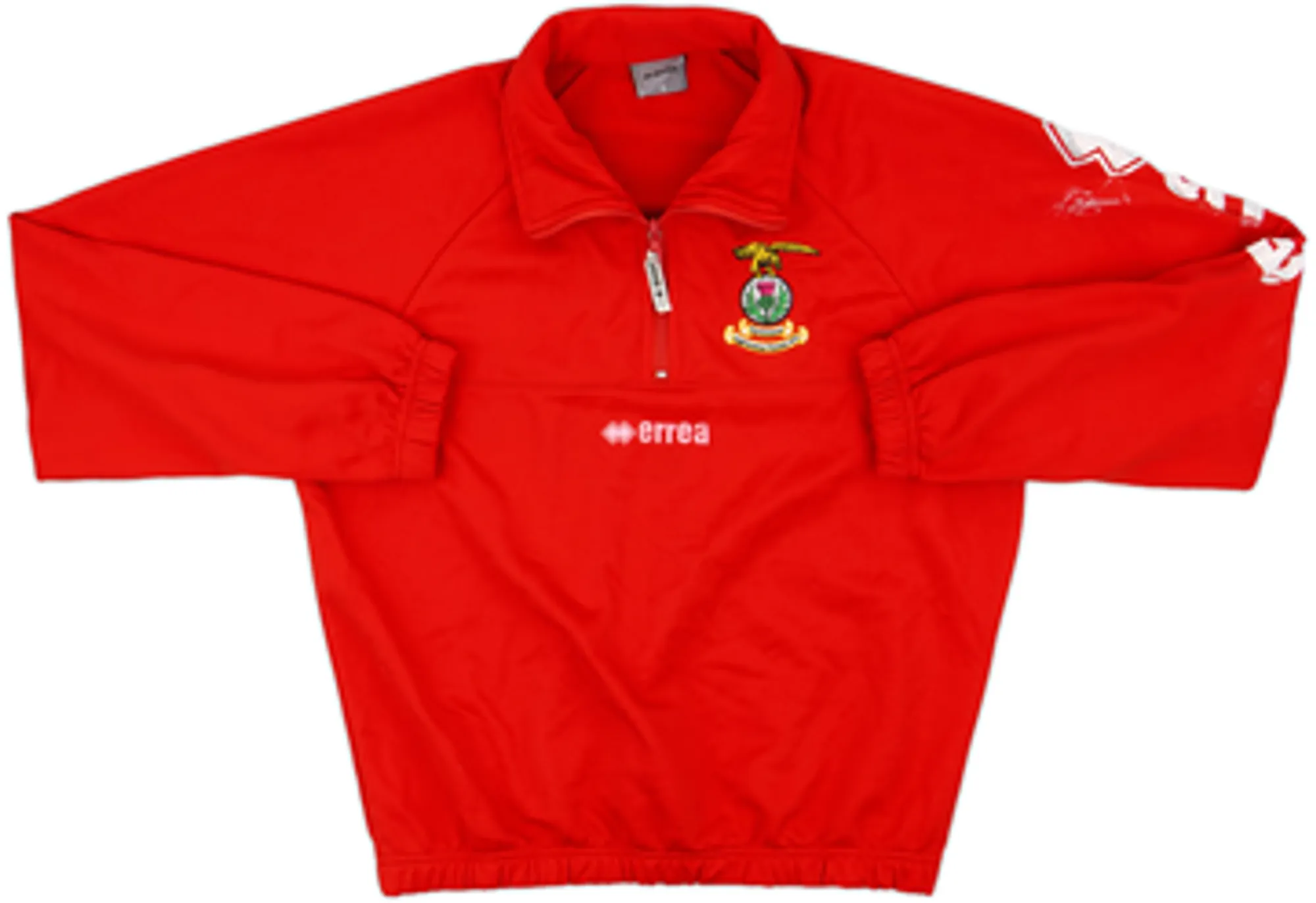 2017-18 Inverness Caledonian Thistle Errea 1/4 Zip Fleece - 5/10 - (S)