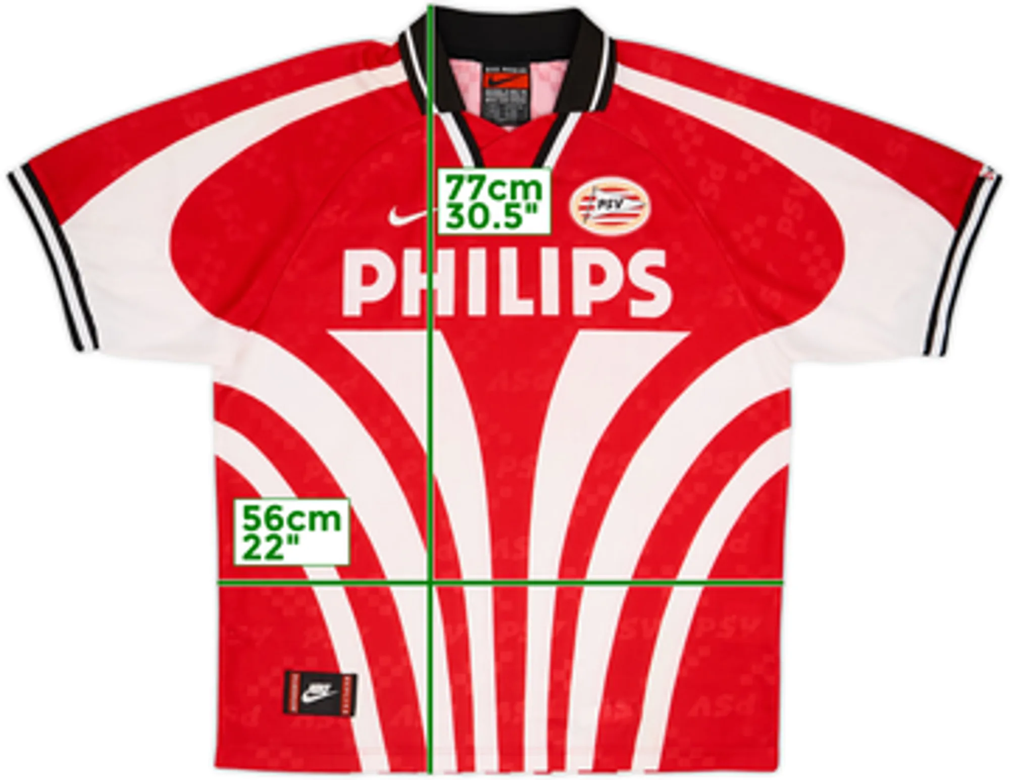 1996-97 PSV Home Shirt - 6/10 - (S)