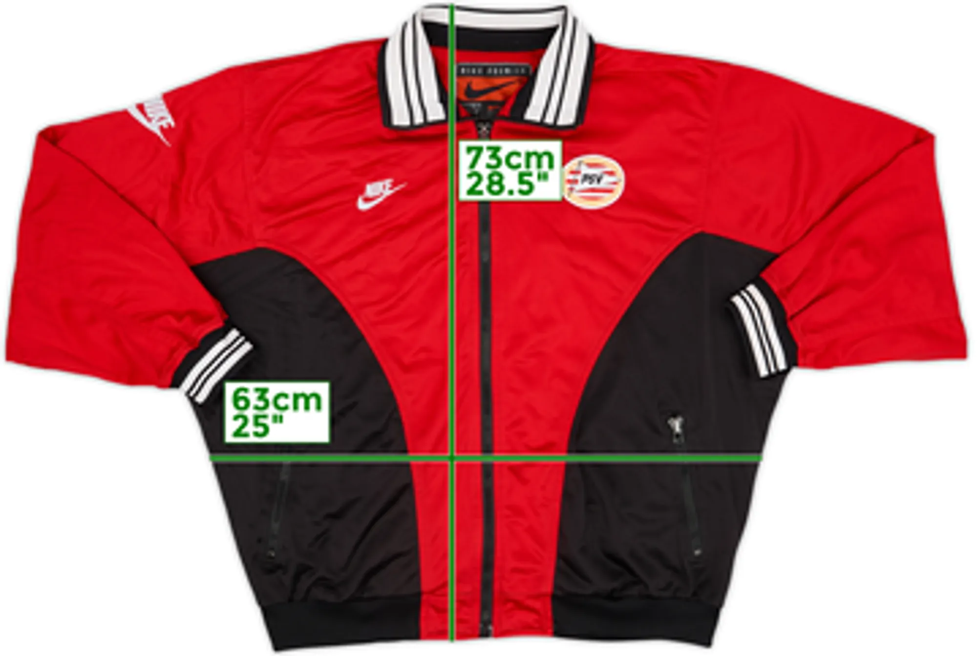 1998-99 PSV Nike Track Jacket - 8/10 - (L)