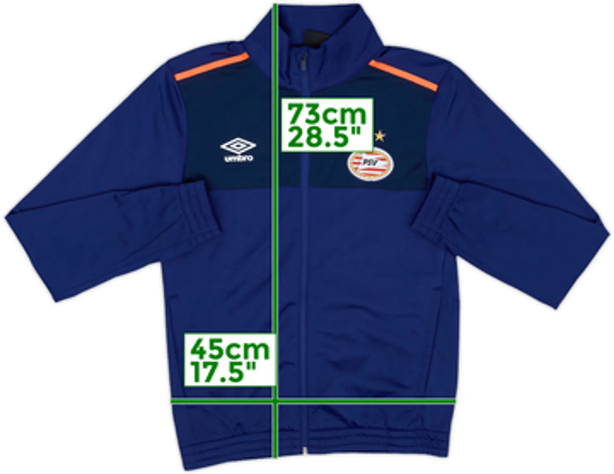 2015-16 PSV Umbro Track Jacket - 7/10 - (S)