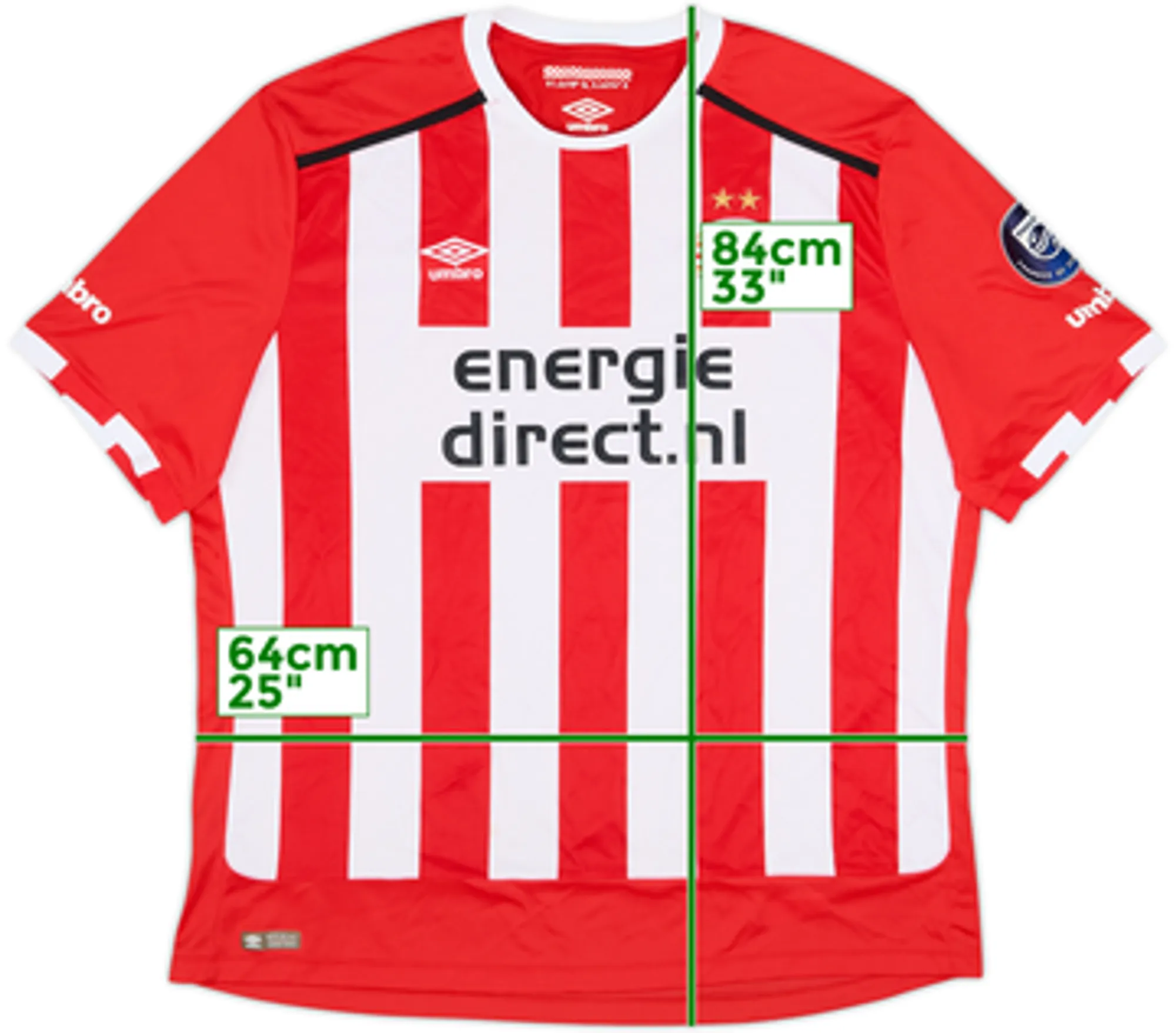 2016-17 PSV Home Shirt - 7/10 - (3XL)