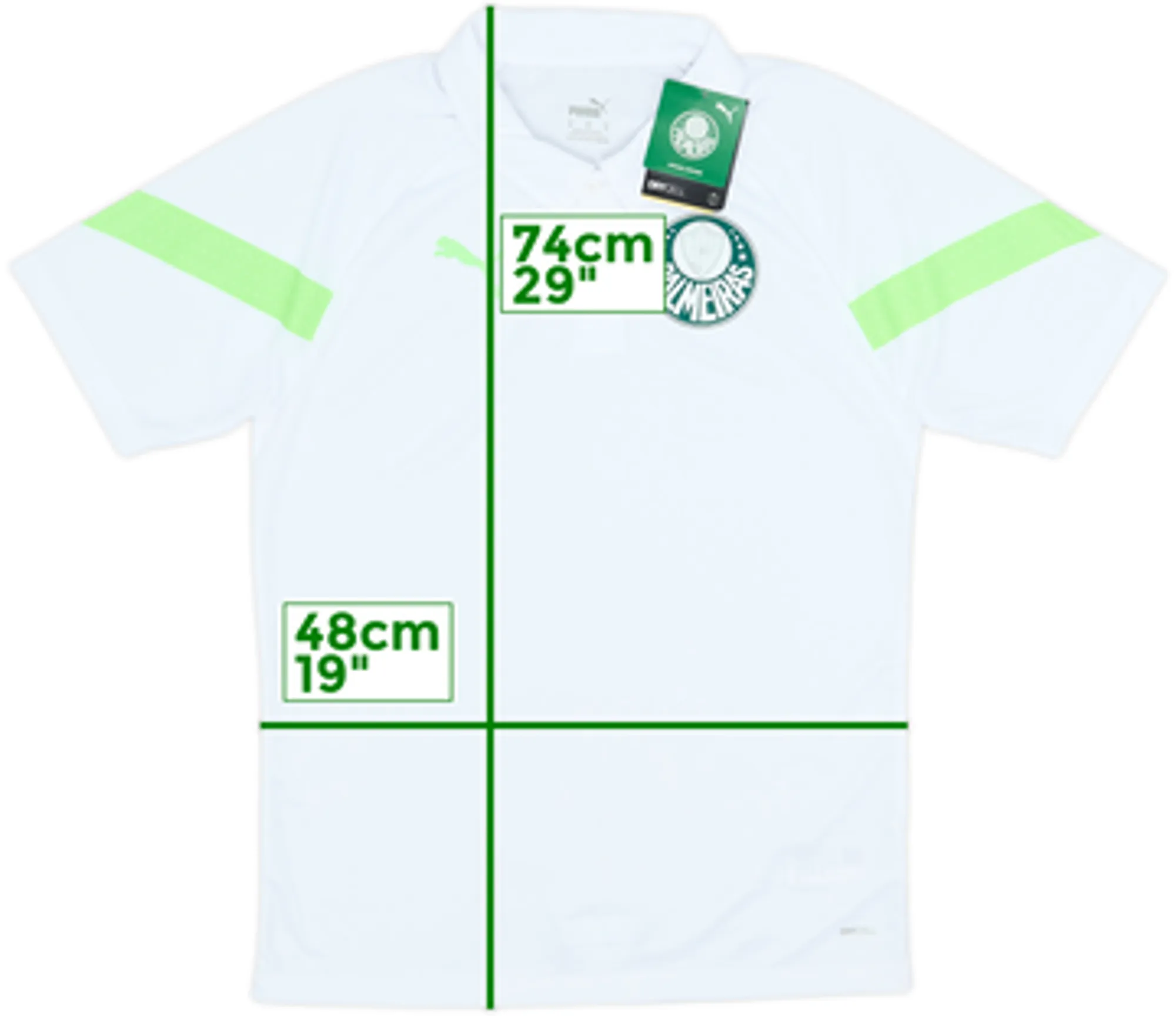 2023 Palmeiras Puma Polo Shirt (M)