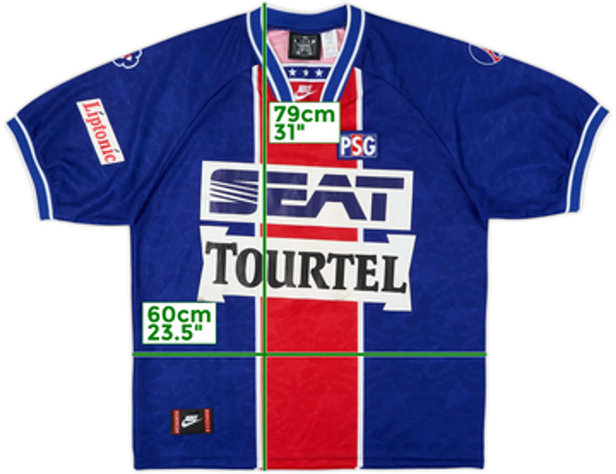 1994-95 Paris Saint-Germain Home Shirt - 8/10 - (XL)