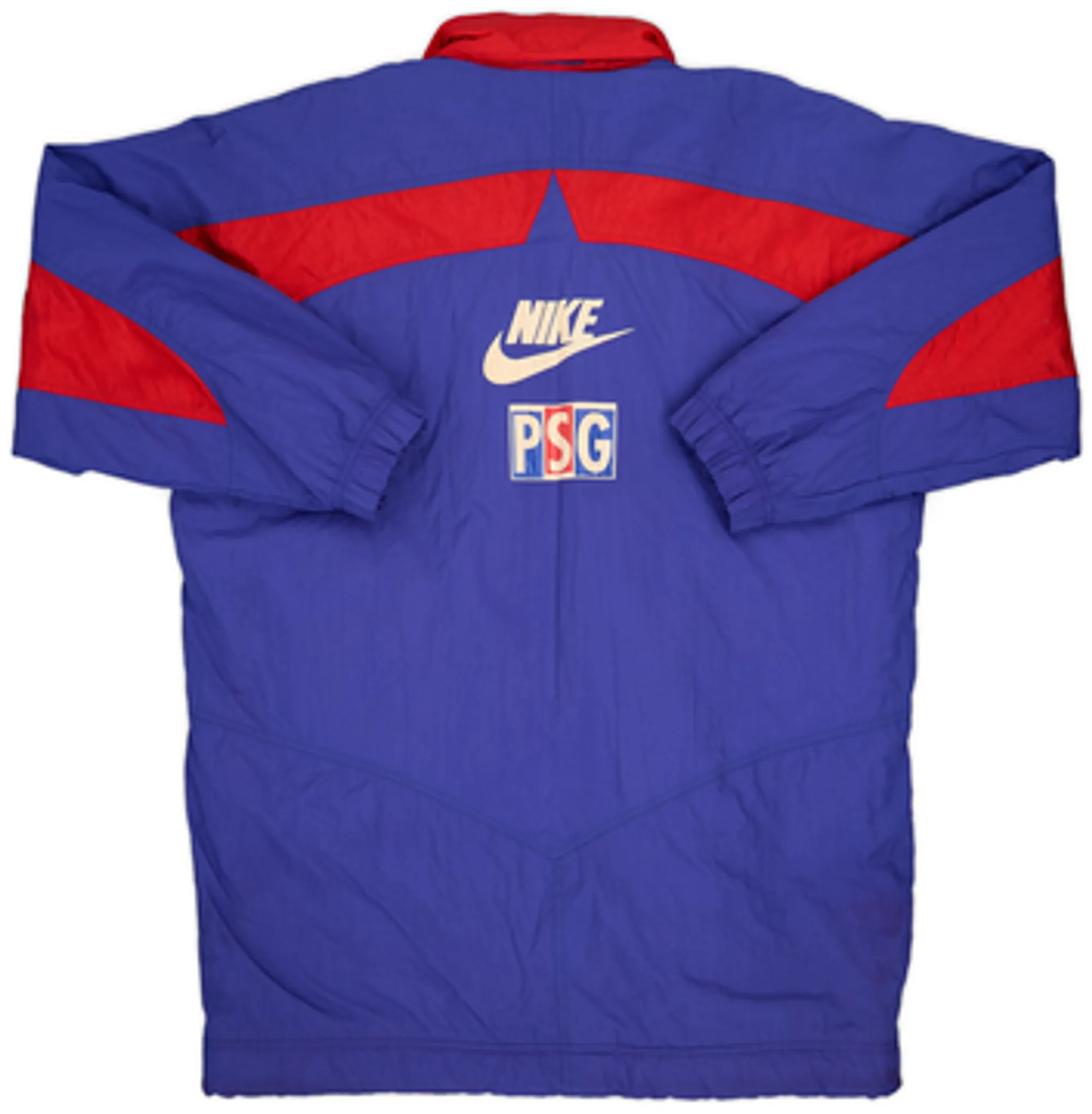 1995-96 Paris Saint-Germain Nike Padded Bench Coat - 9/10 - (L)