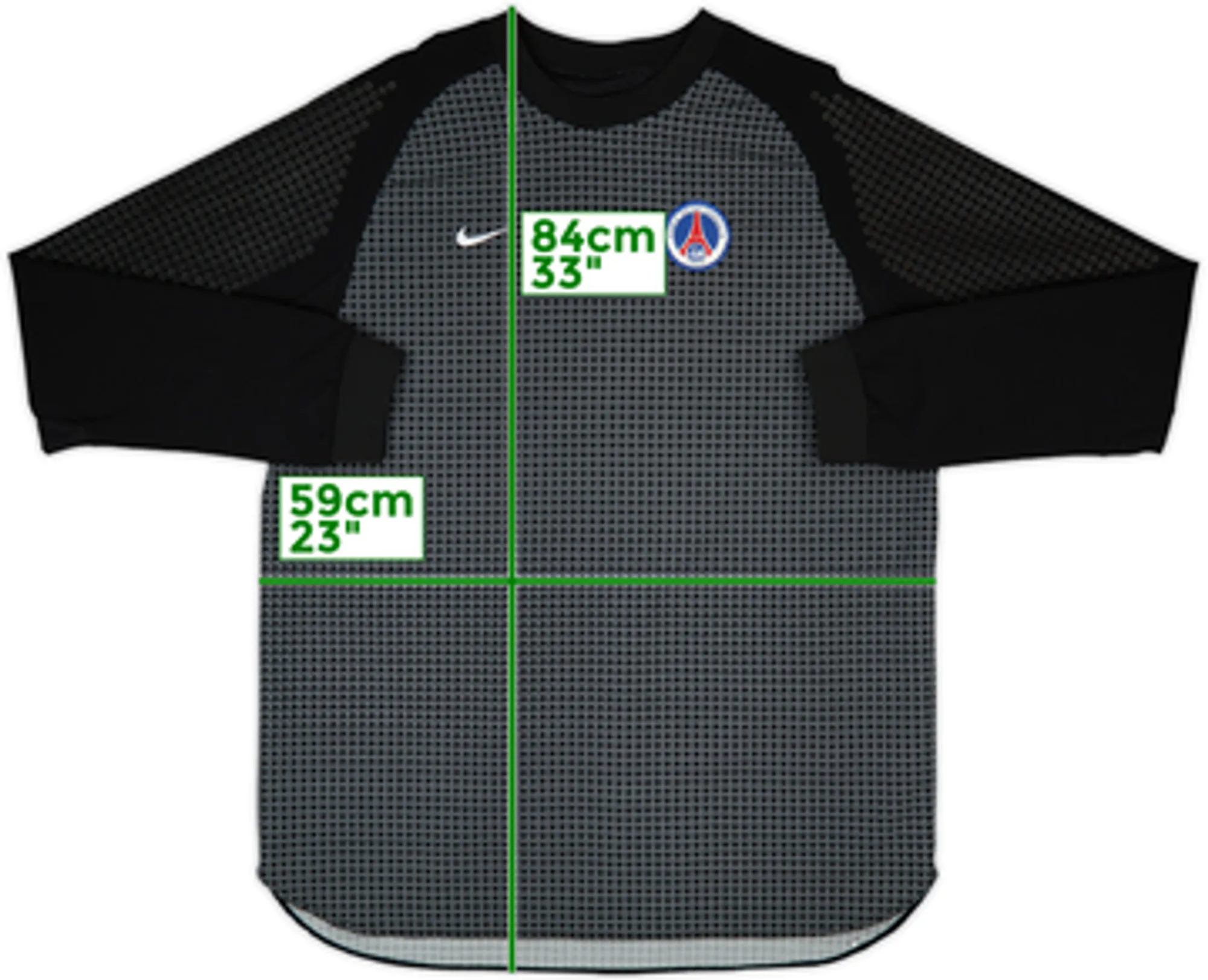 2000-01 Paris Saint-Germain Player Issue GK Shirt - 8/10 - (L)