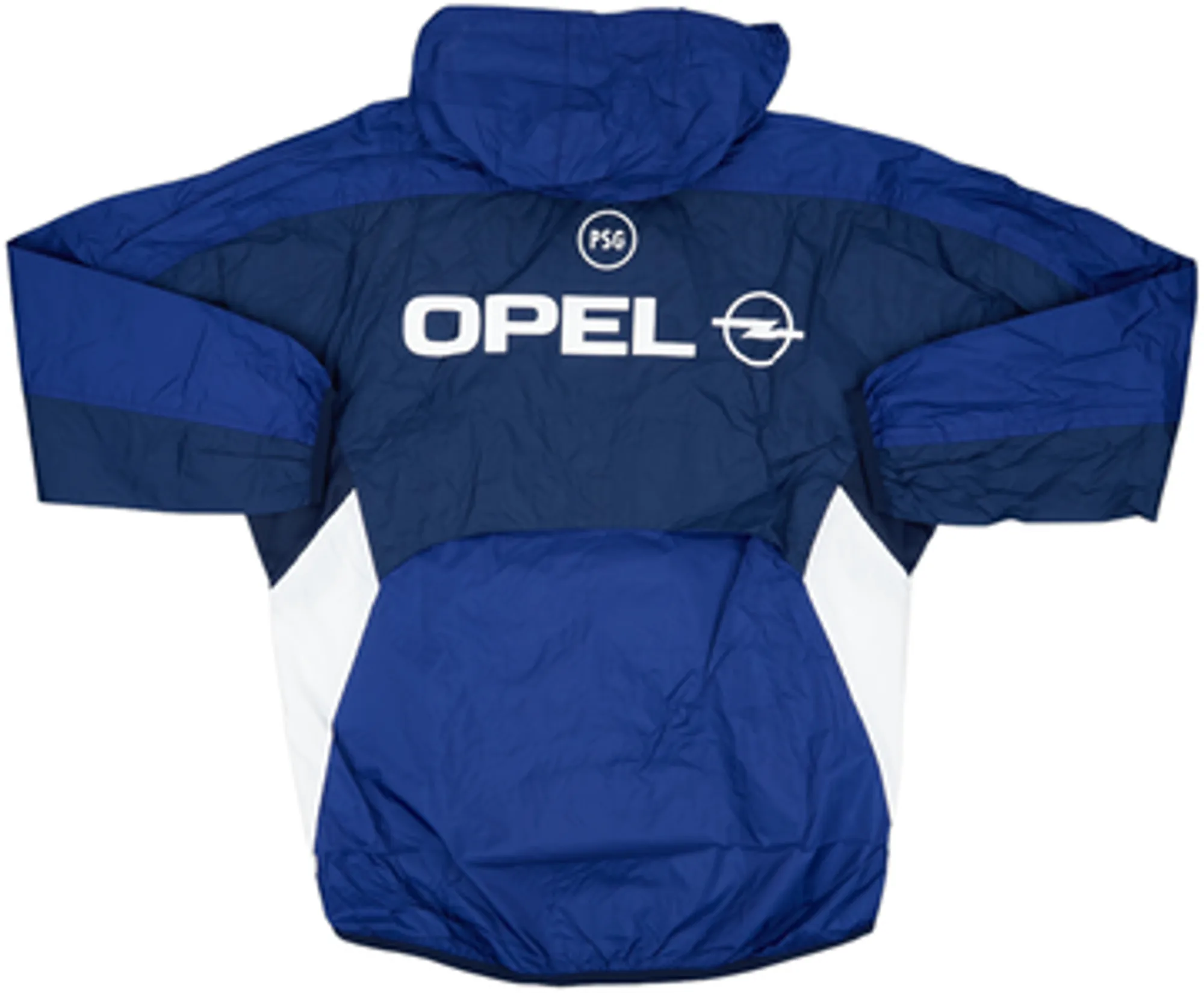 2000-01 Paris Saint-Germain Player Issue Nike Hooded Rain Jacket (S)