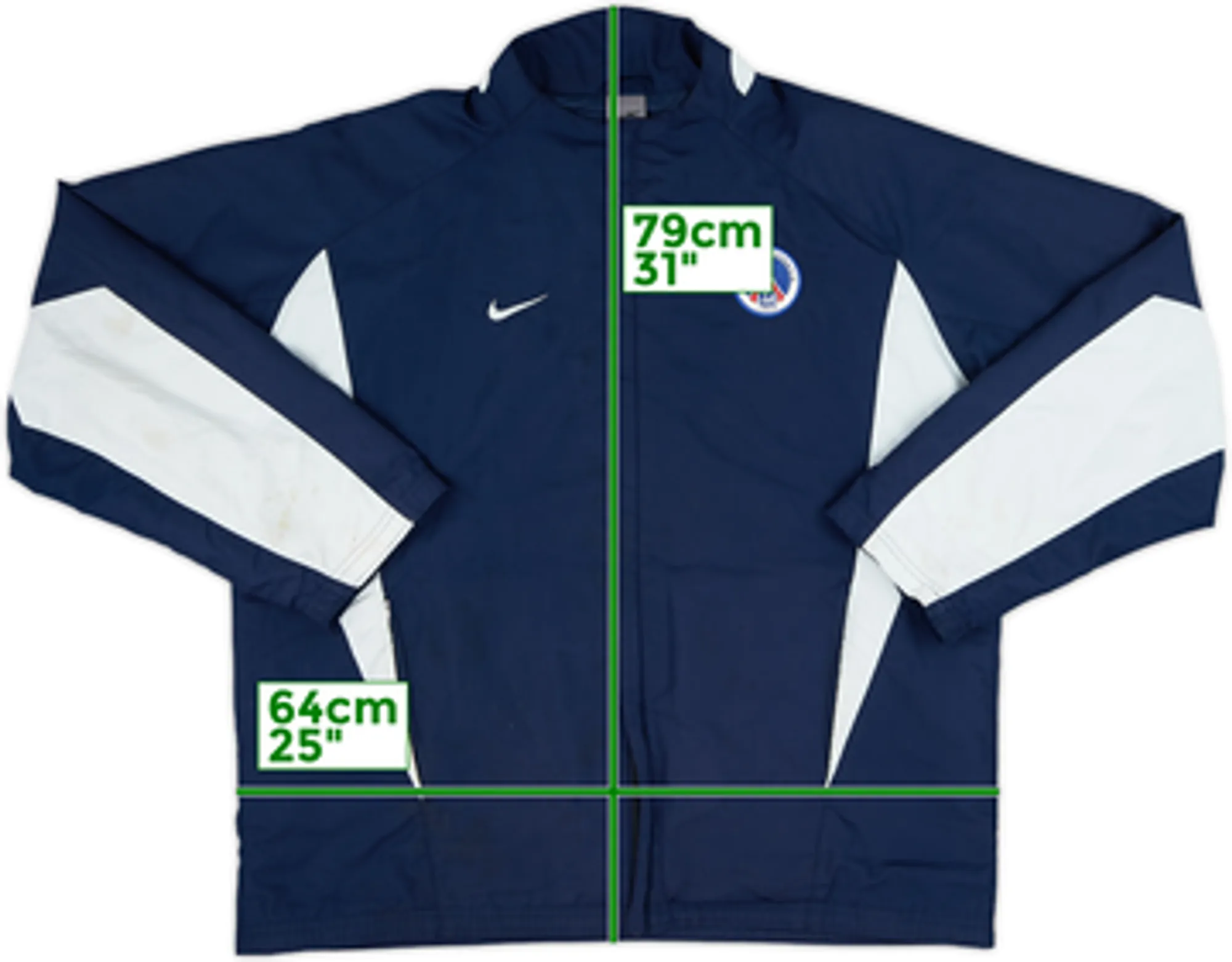 2003-04 Paris Saint-Germain Nike Track Jacket - 6/10 - (L)