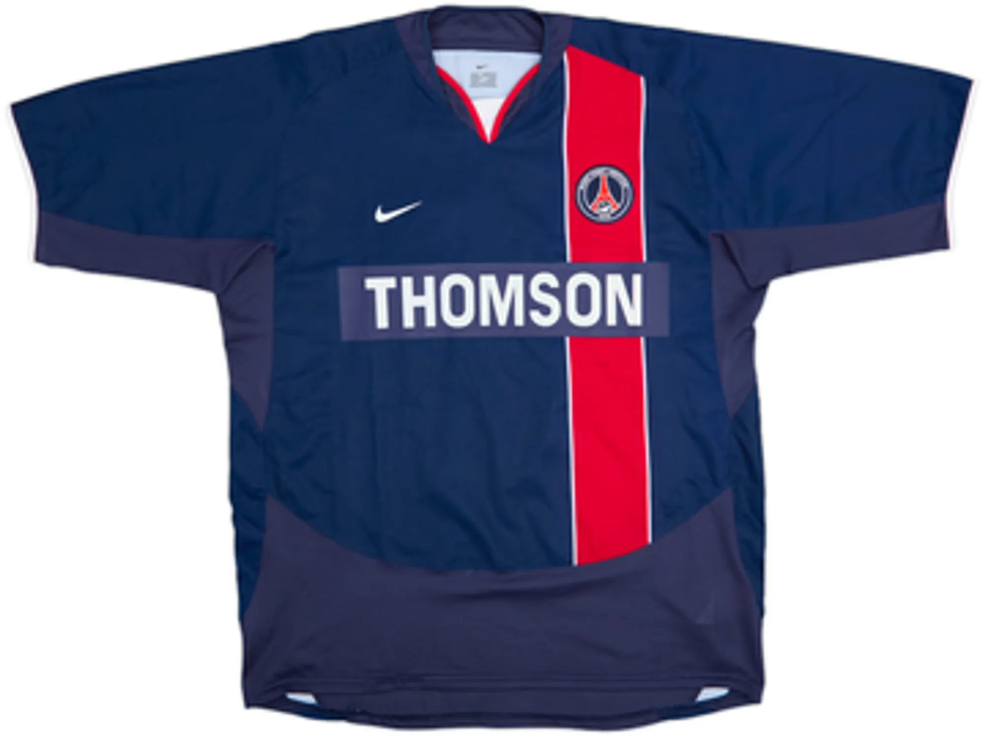 2003-04 Paris Saint-Germain Player Issue Home Shirt Pauleta #9 - 8/10 - (L)