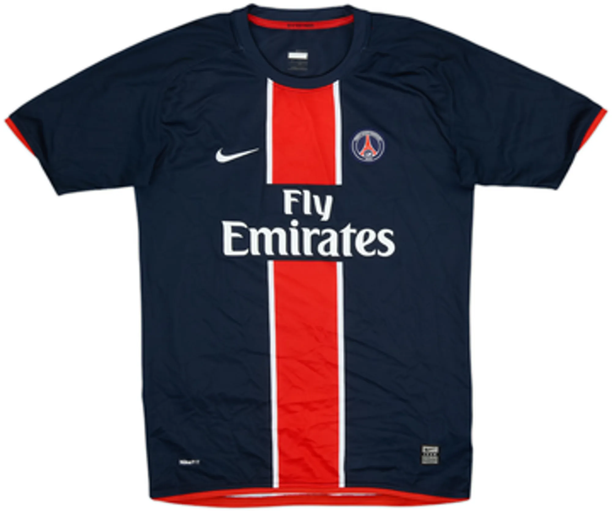 2008-09 Paris Saint-Germain Home Shirt Makelele #4 - 8/10 - (XL)