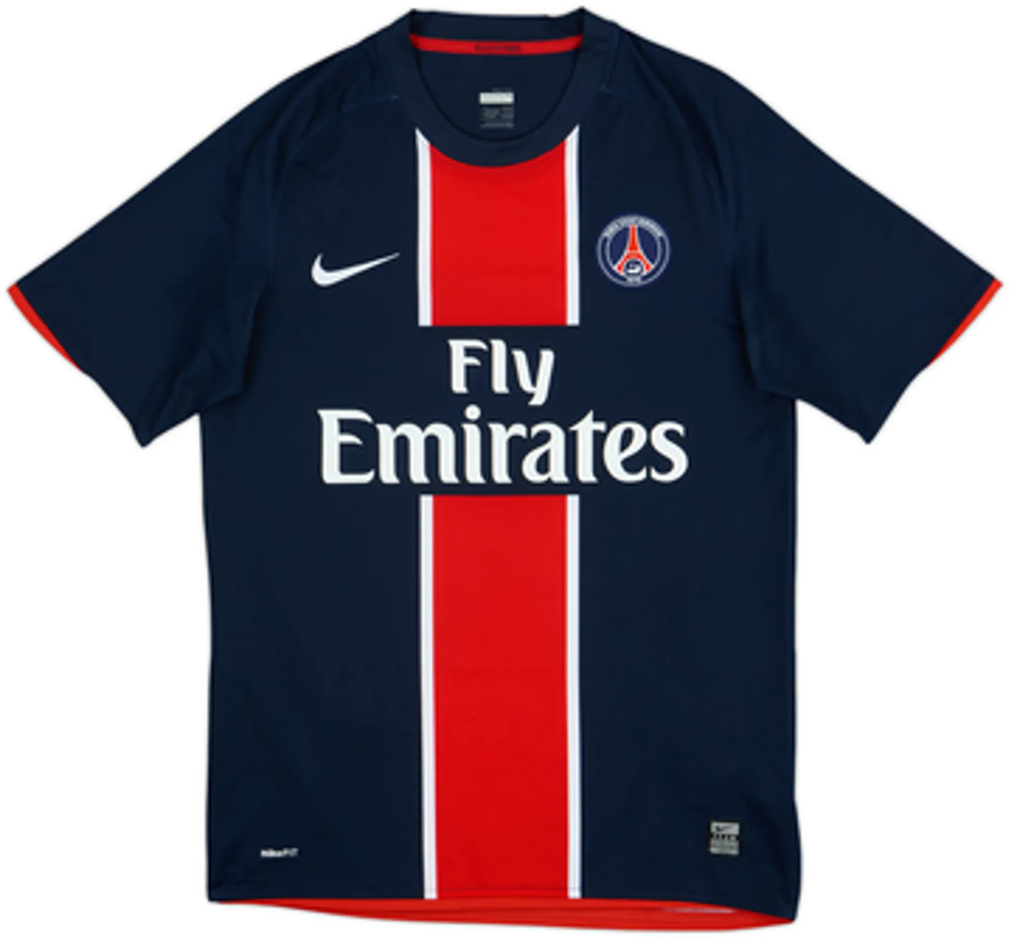 2008-09 Paris Saint-Germain Home Shirt Makelele #4 - 7/10 - (M)