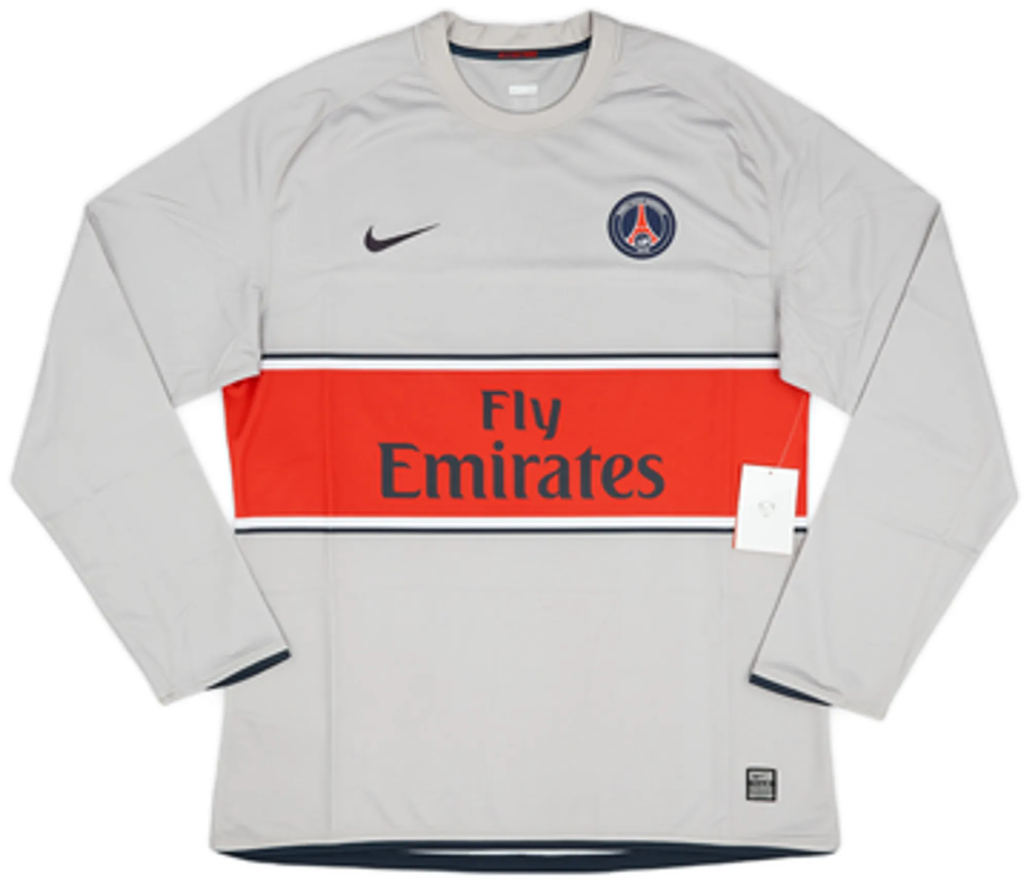 2008-09 Paris Saint-Germain Player Issue Away L/S Shirt (XL)
