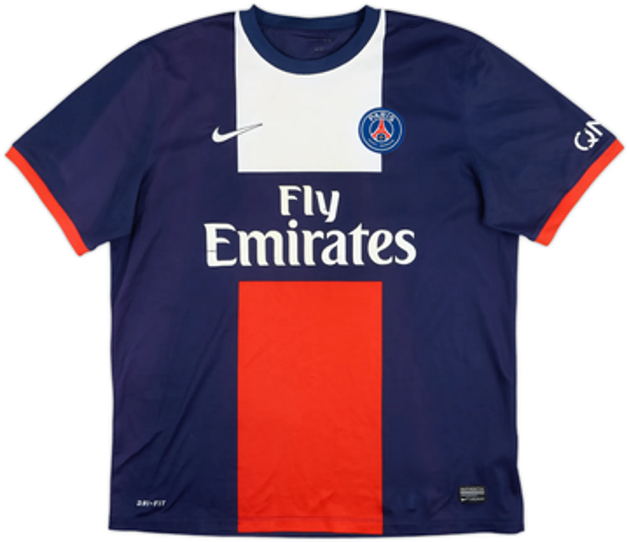 2013-14 Paris Saint-Germain Home Shirt Cavani #9 - 5/10 - (S)