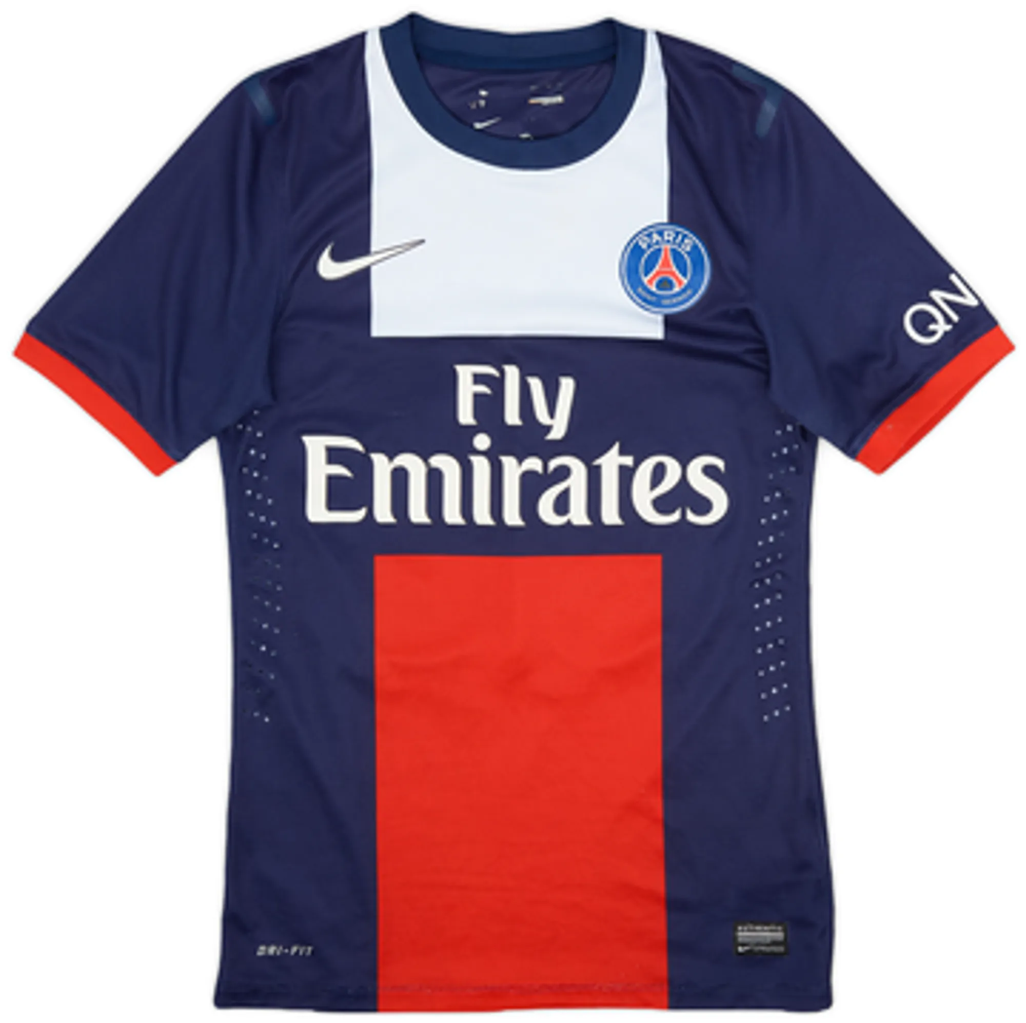 2013-14 Paris Saint-Germain Player Issue Home Shirt Beckham #23 - 6/10 - (S)