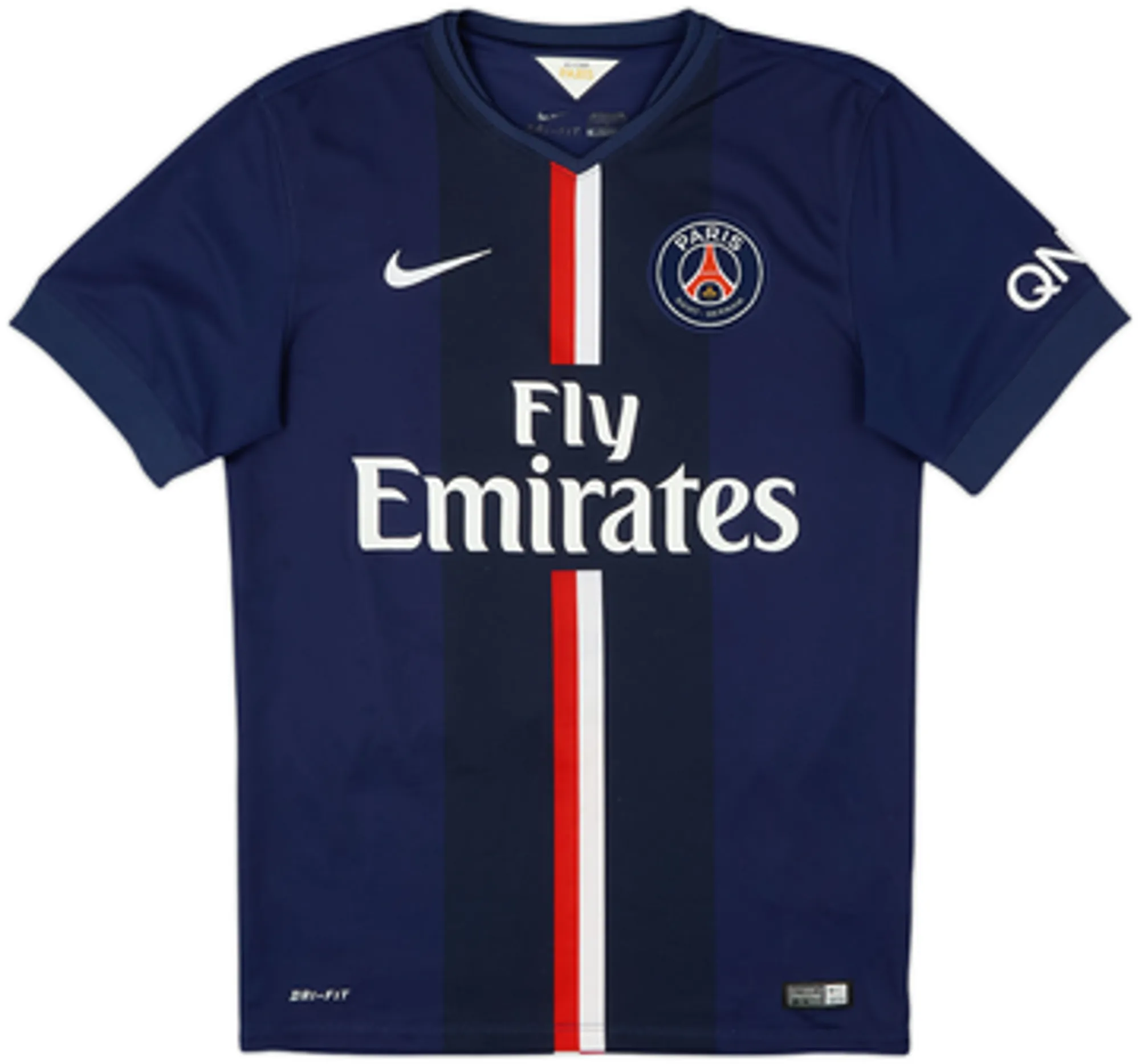 2014-15 Paris Saint-Germain Home Shirt Ibrahimovic #10 - 8/10 - (S)