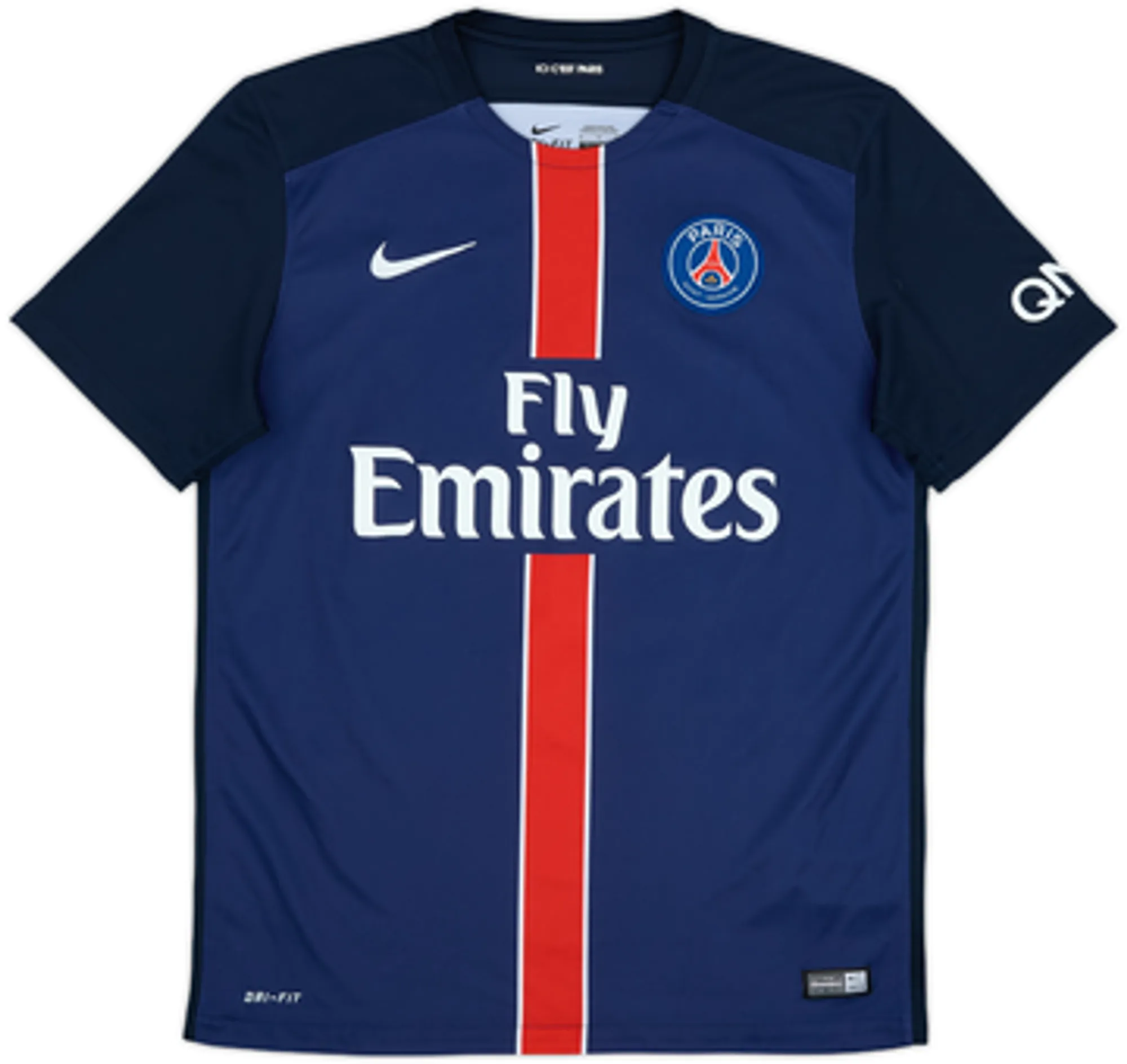 2015-16 Paris Saint-Germain Home Shirt Di Maria #11 - 10/10 - (M)