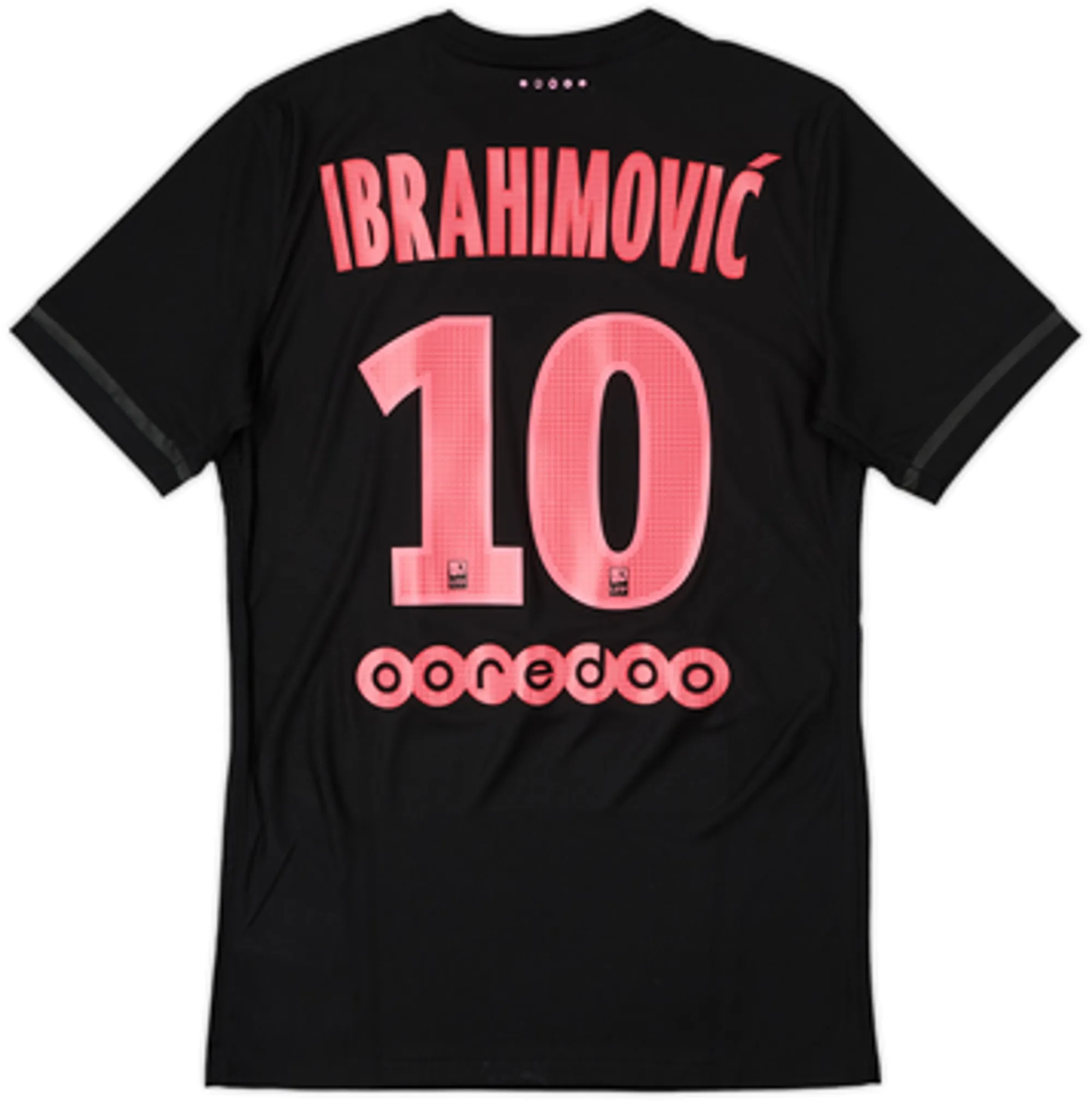 2015-16 Paris Saint-Germain Authentic Third Shirt Ibrahimovic #10 (XL)