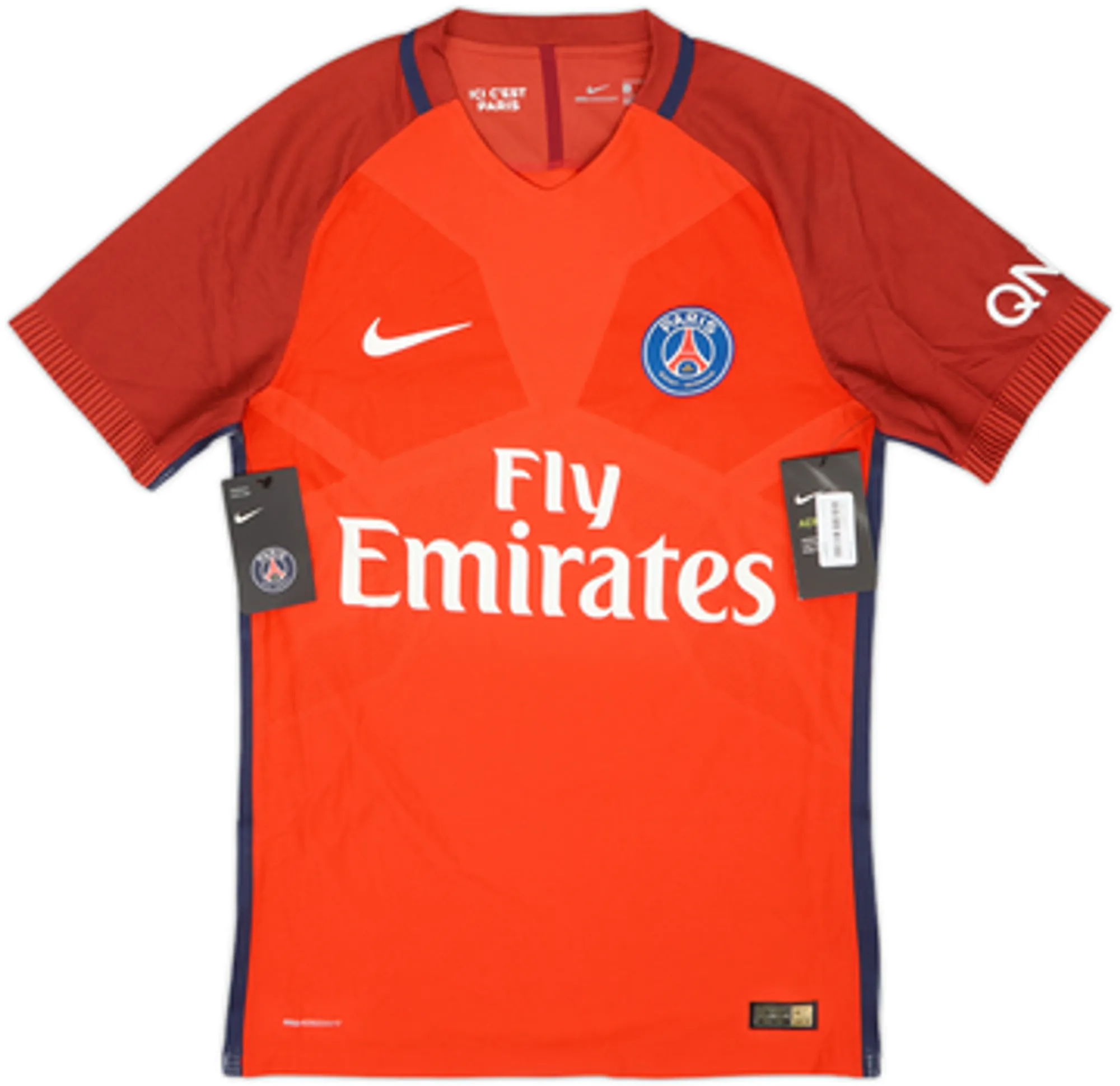 2016-17 Paris Saint-Germain Authentic Away Shirt Di Maria #11 (XXL)