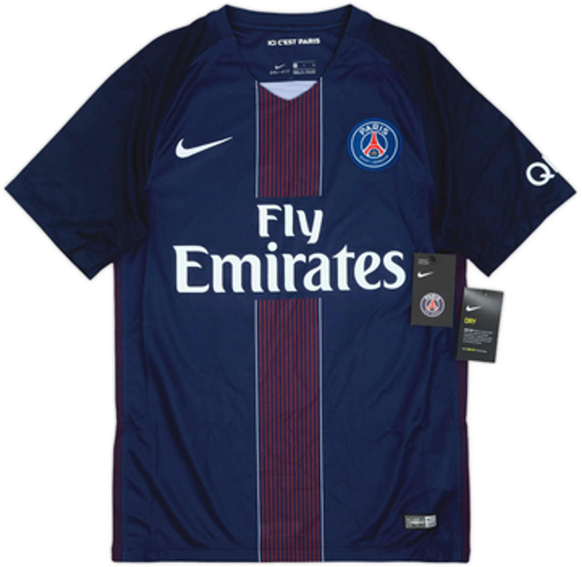 2016-17 Paris Saint-Germain Home Shirt Cavani #9 (L)
