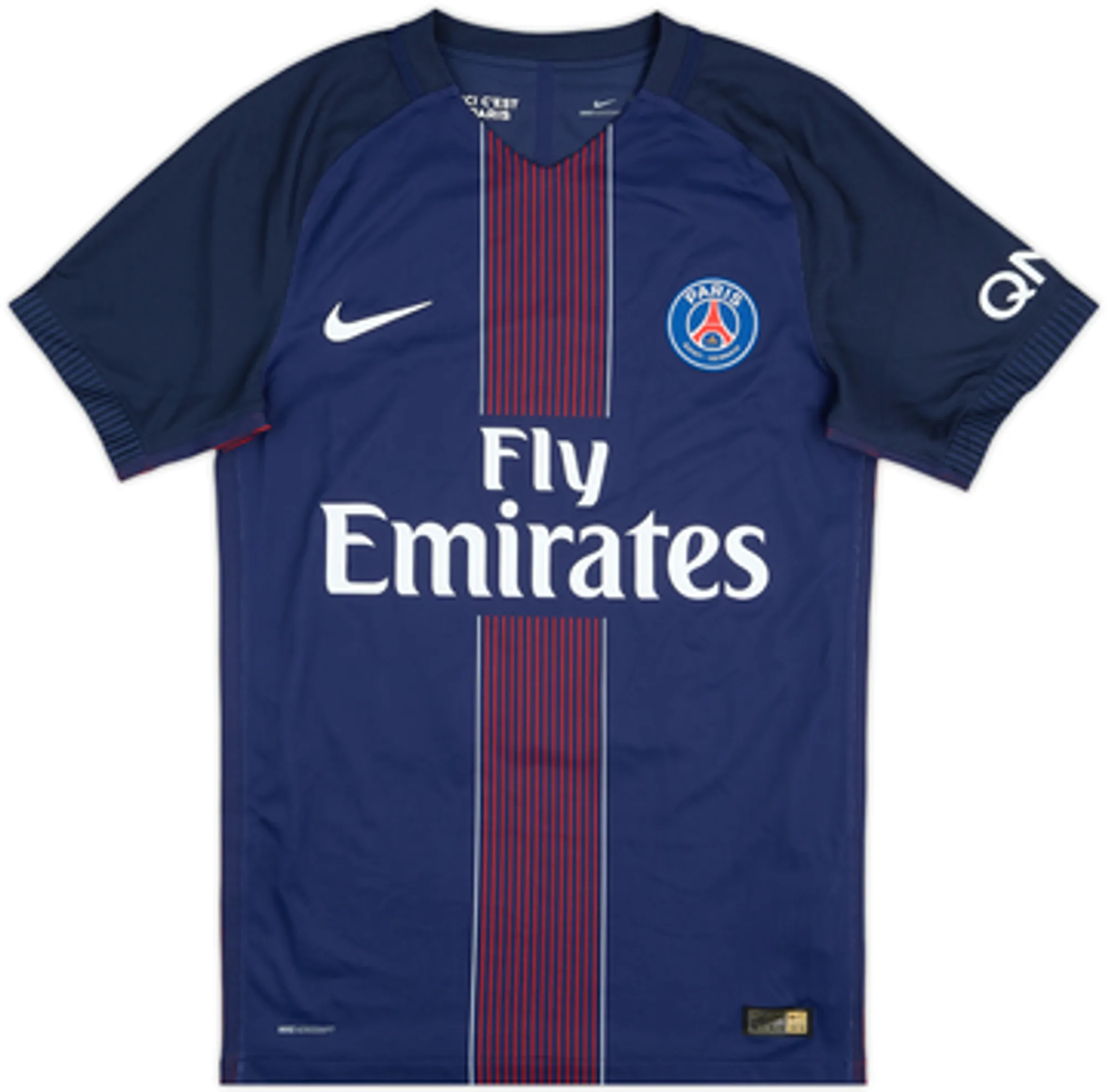 2016-17 Paris Saint-Germain Authentic Home Shirt Cavani #9 - 10/10 - (L)