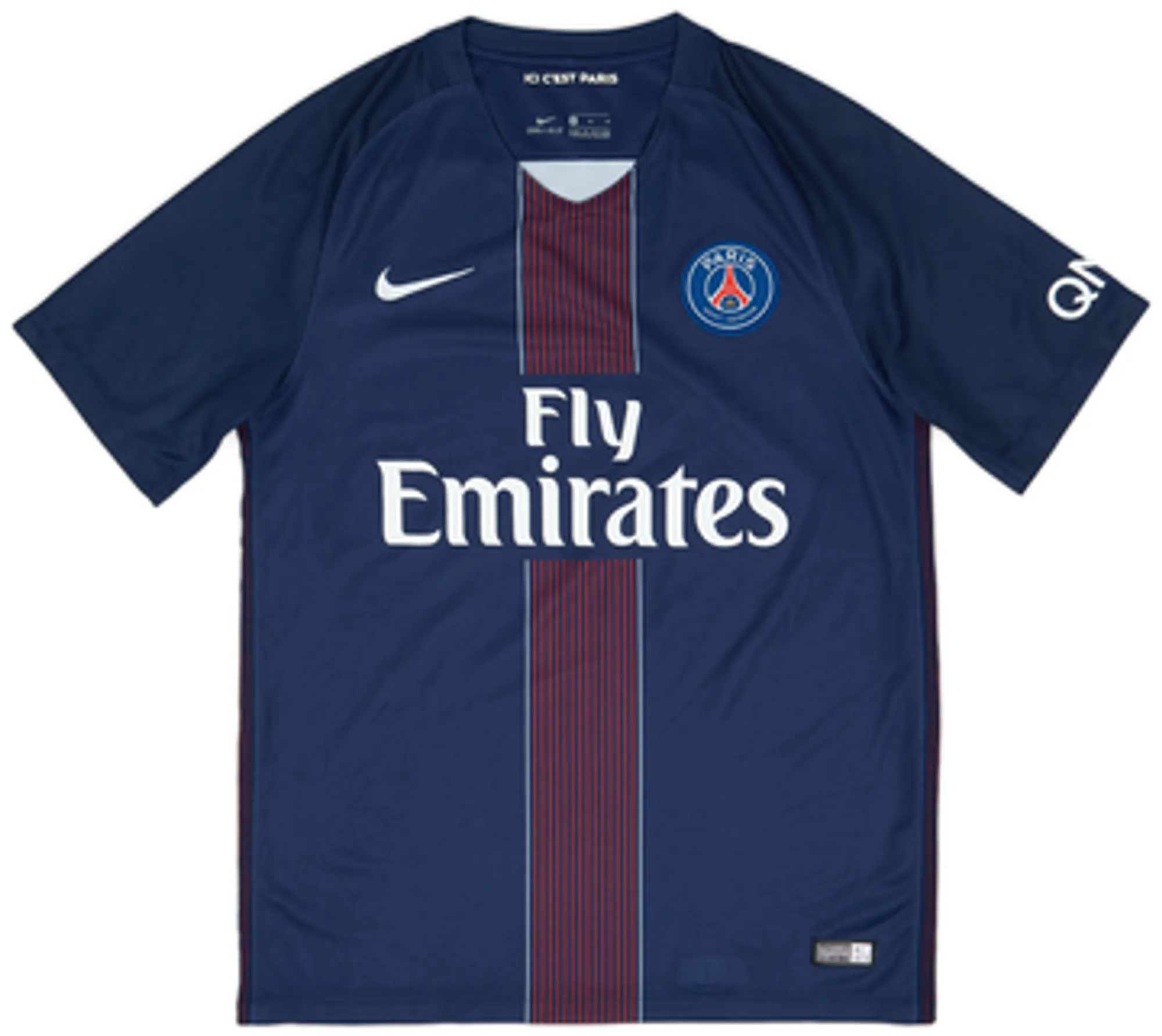 2016-17 Paris Saint-Germain Home Shirt Cavani #9 - 6/10 - (S)