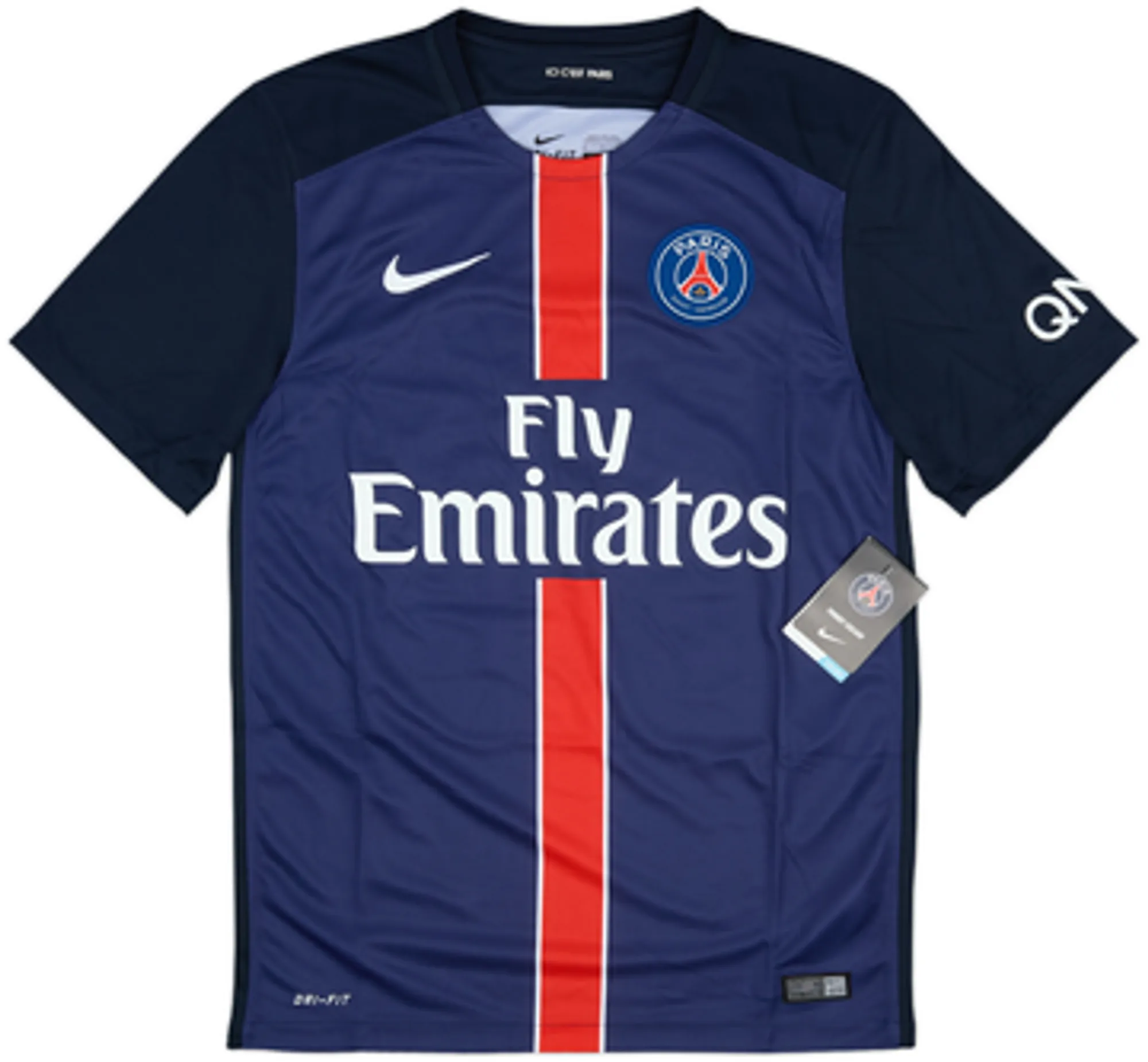 2015-16 Paris Saint-Germain Home Shirt David Luiz #32 (S)
