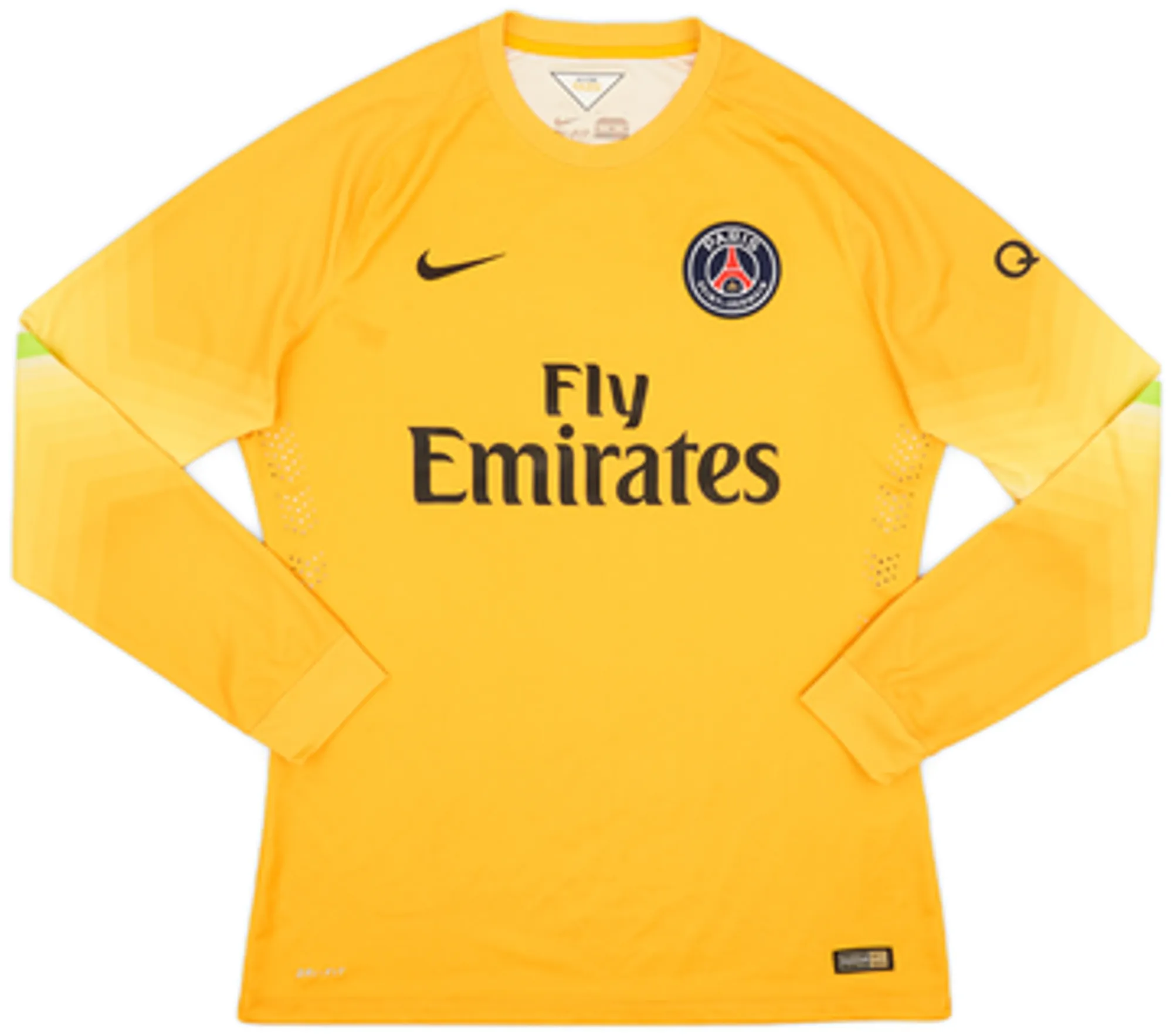 2015-16 Paris Saint-Germain Player Issue GK Shirt - 6/10 - (XL)