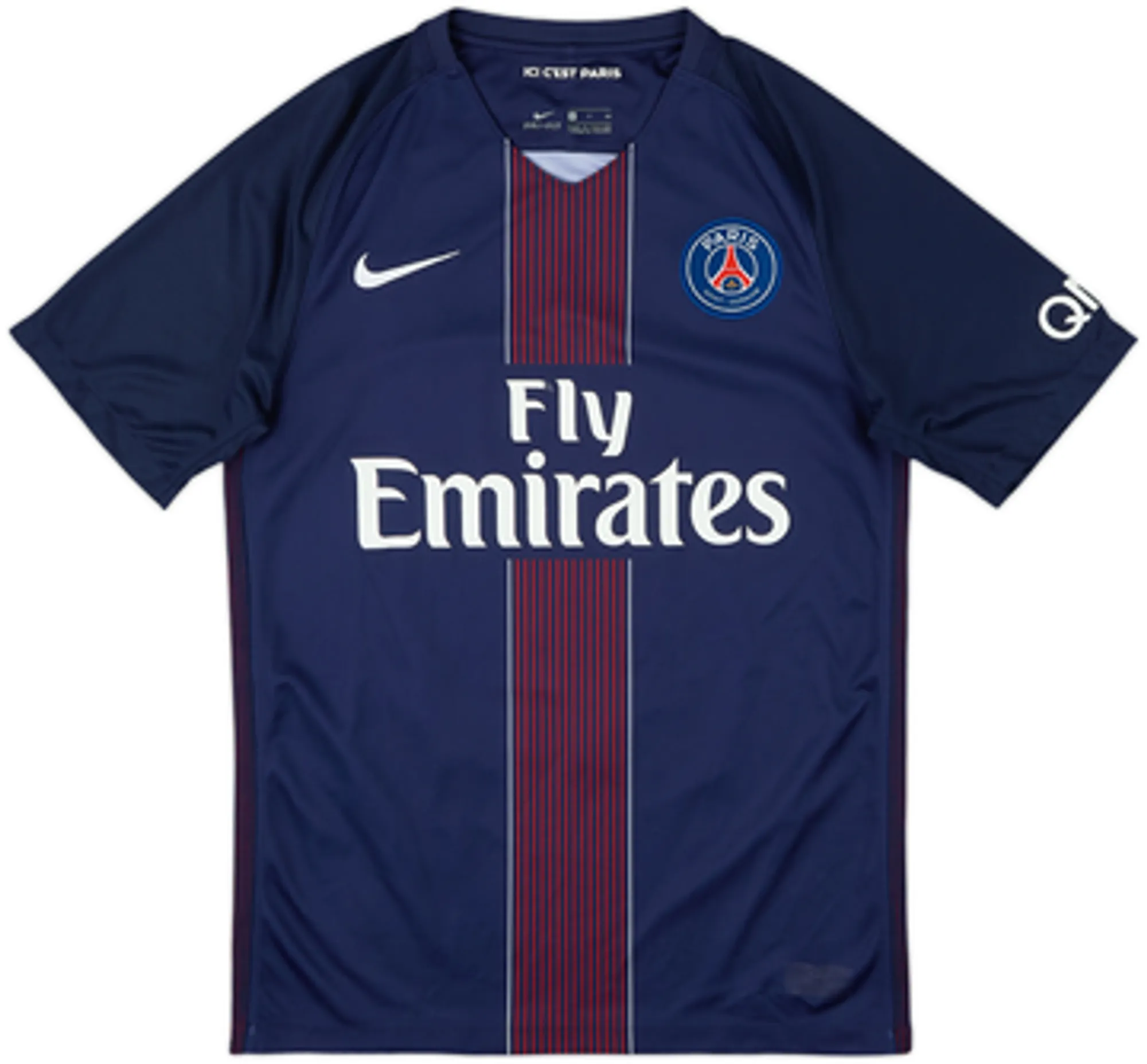 2016-17 Paris Saint-Germain Home Shirt Di Maria #11 - 6/10 - (S)