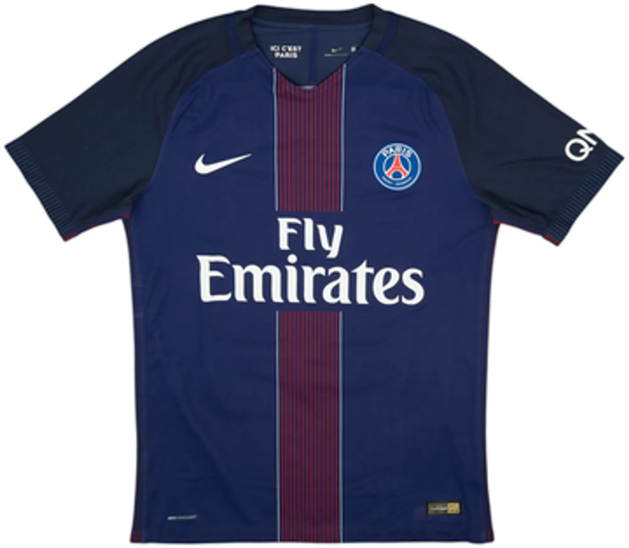 2016-17 Paris Saint-Germain Authentic Home Shirt DiMaria #11 - 10/10 - (M)