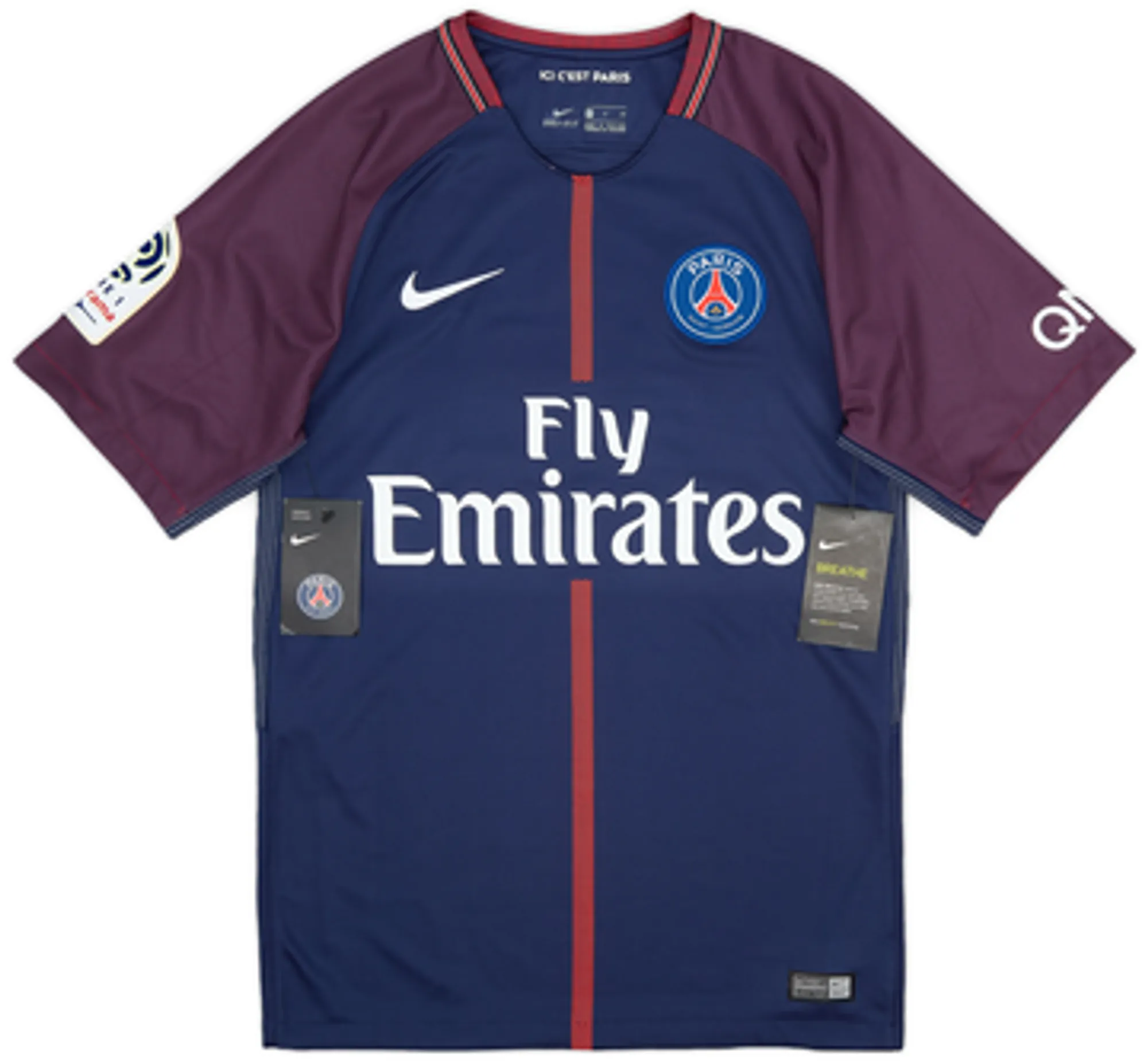 2017-18 Paris Saint-Germain Home Shirt Di Maria #11 (L)