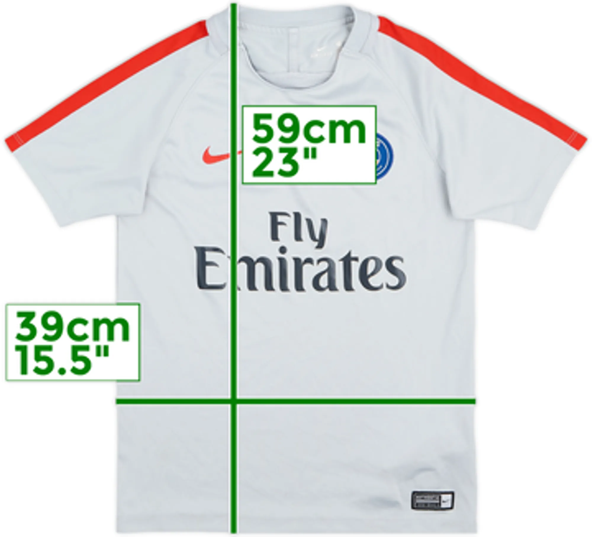 2017-18 Paris Saint-Germain Nike Training Shirt - 5/10 - (L)