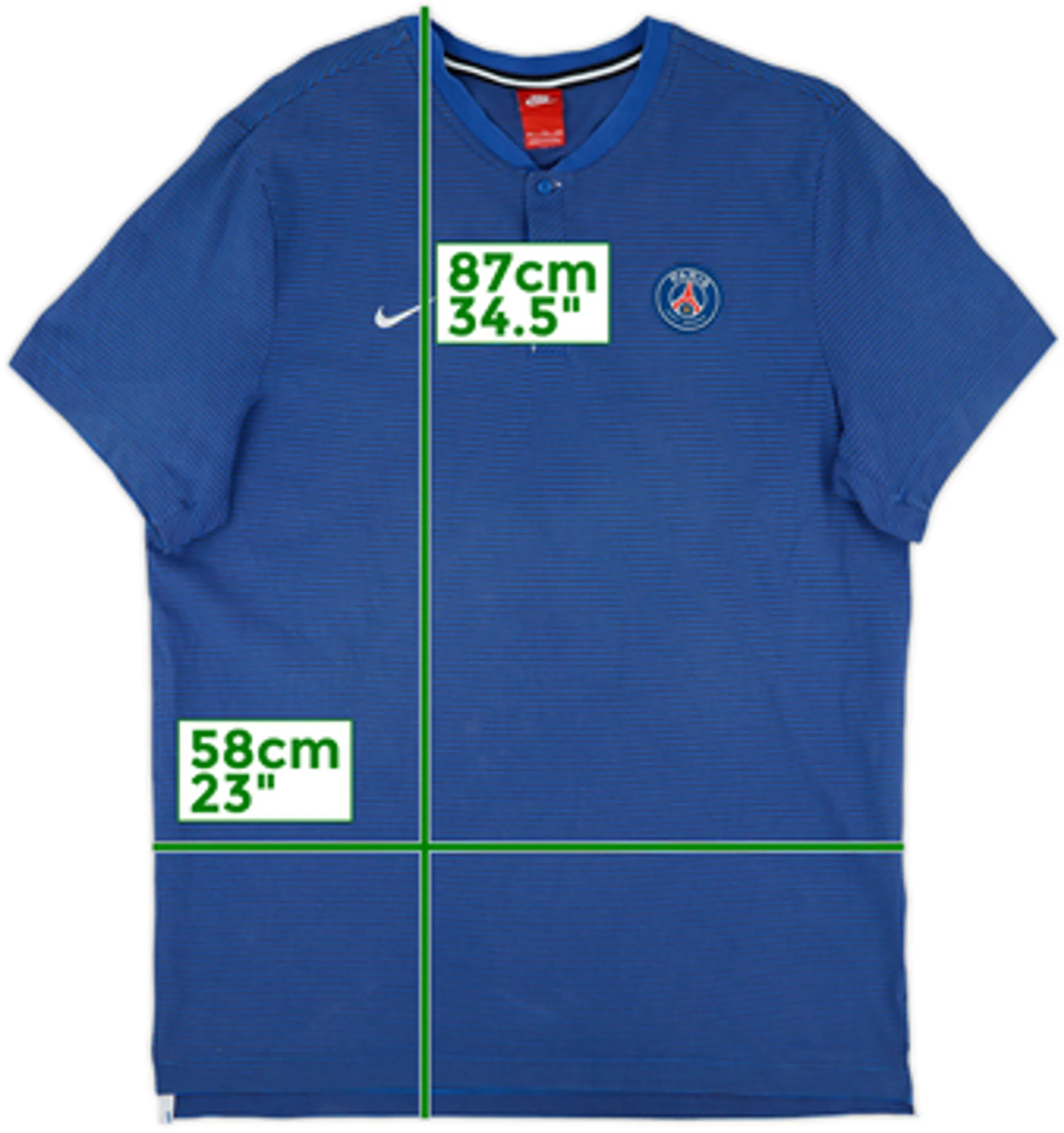 2018-19 Paris Saint-Germain Nike Polo Shirt - 7/10 - (XXL)
