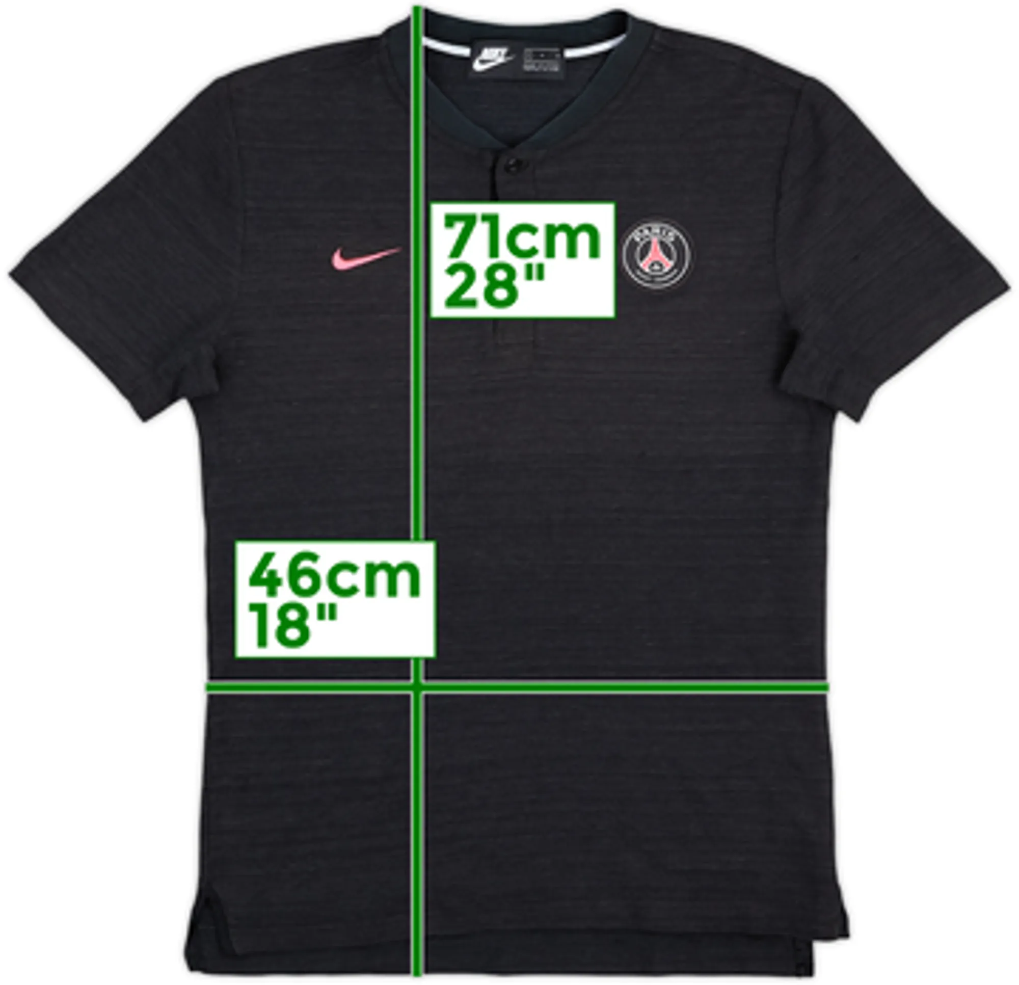 2018-19 Paris Saint-Germain Nike Polo Shirt - 8/10 - (L)