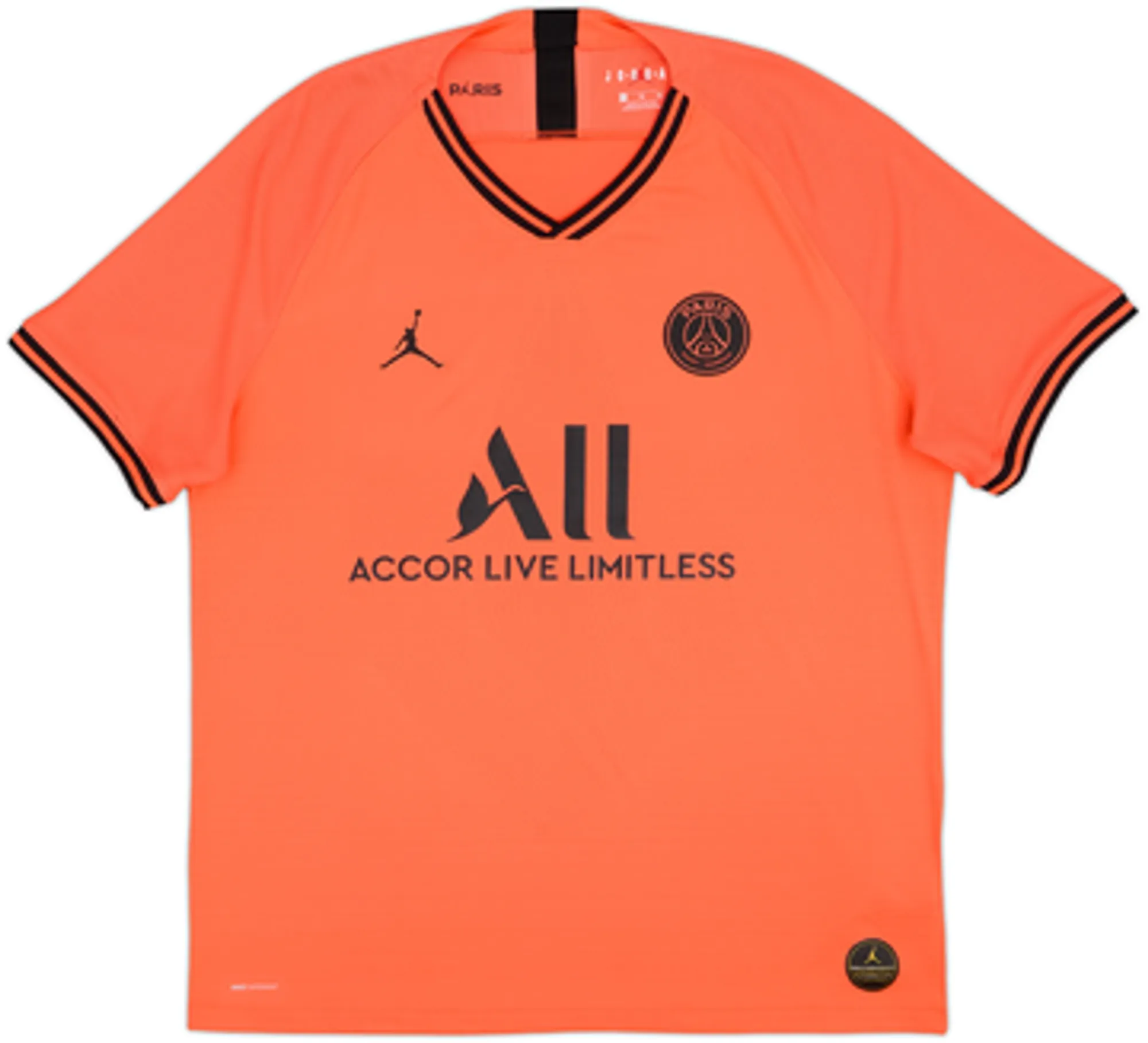 2019-20 Paris Saint-Germain Authentic Away Shirt Mbappe #7 - 8/10 - (M)