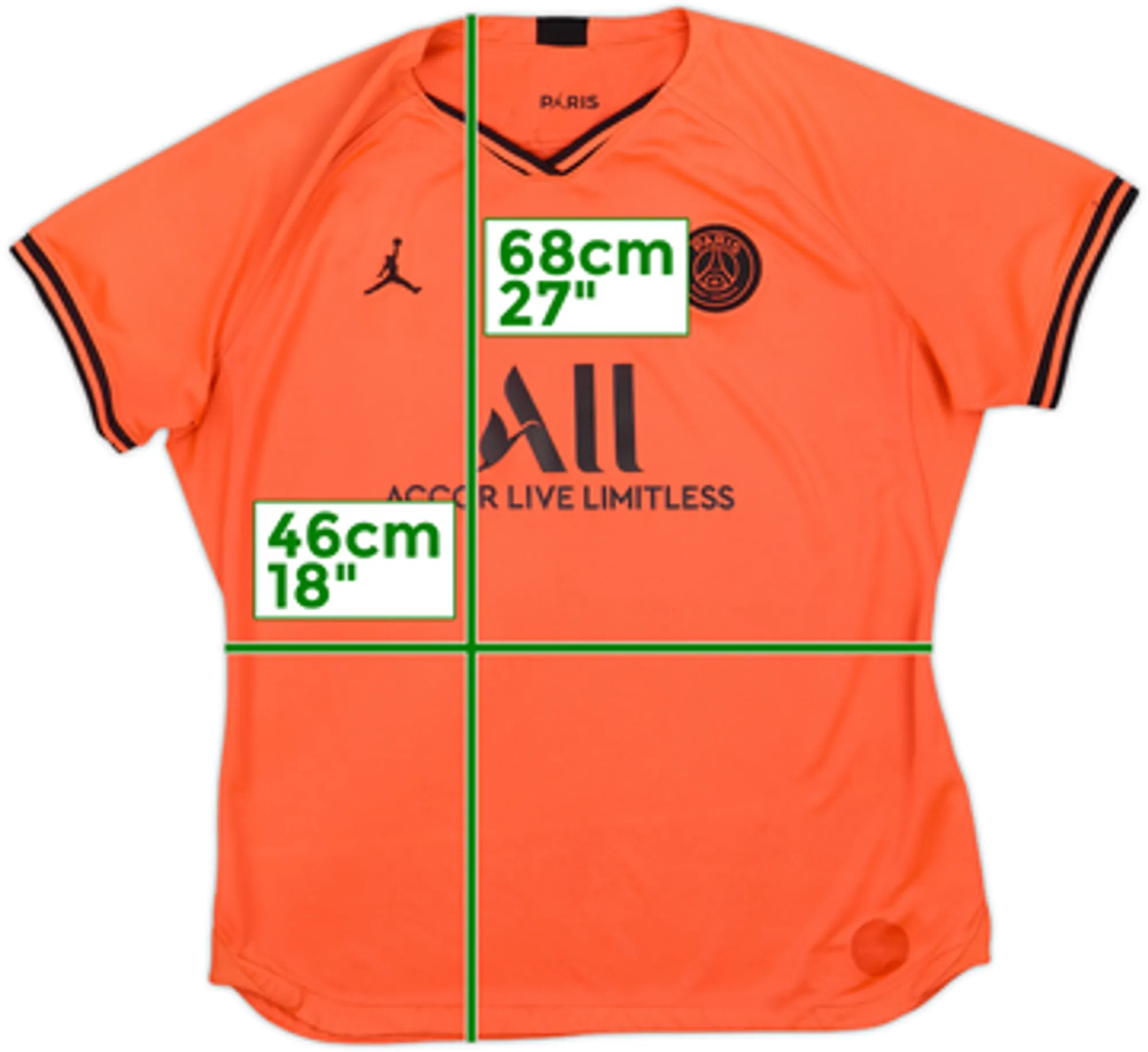 2019-20 Paris Saint-Germain Away Shirt - 7/10 - (Women's XL)