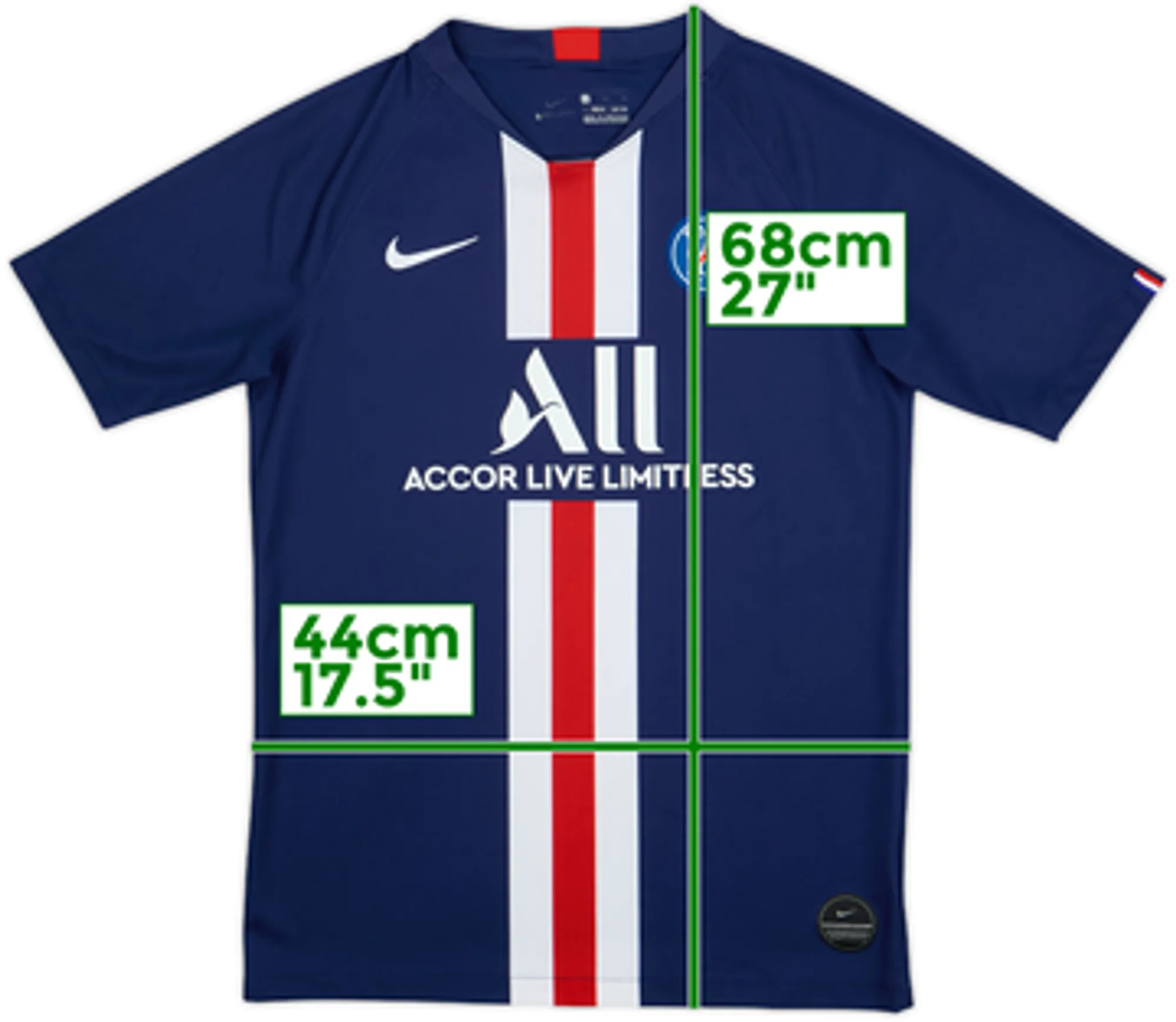 2019-20 Paris Saint-Germain Home Shirt - 9/10 - (XL.Boys)