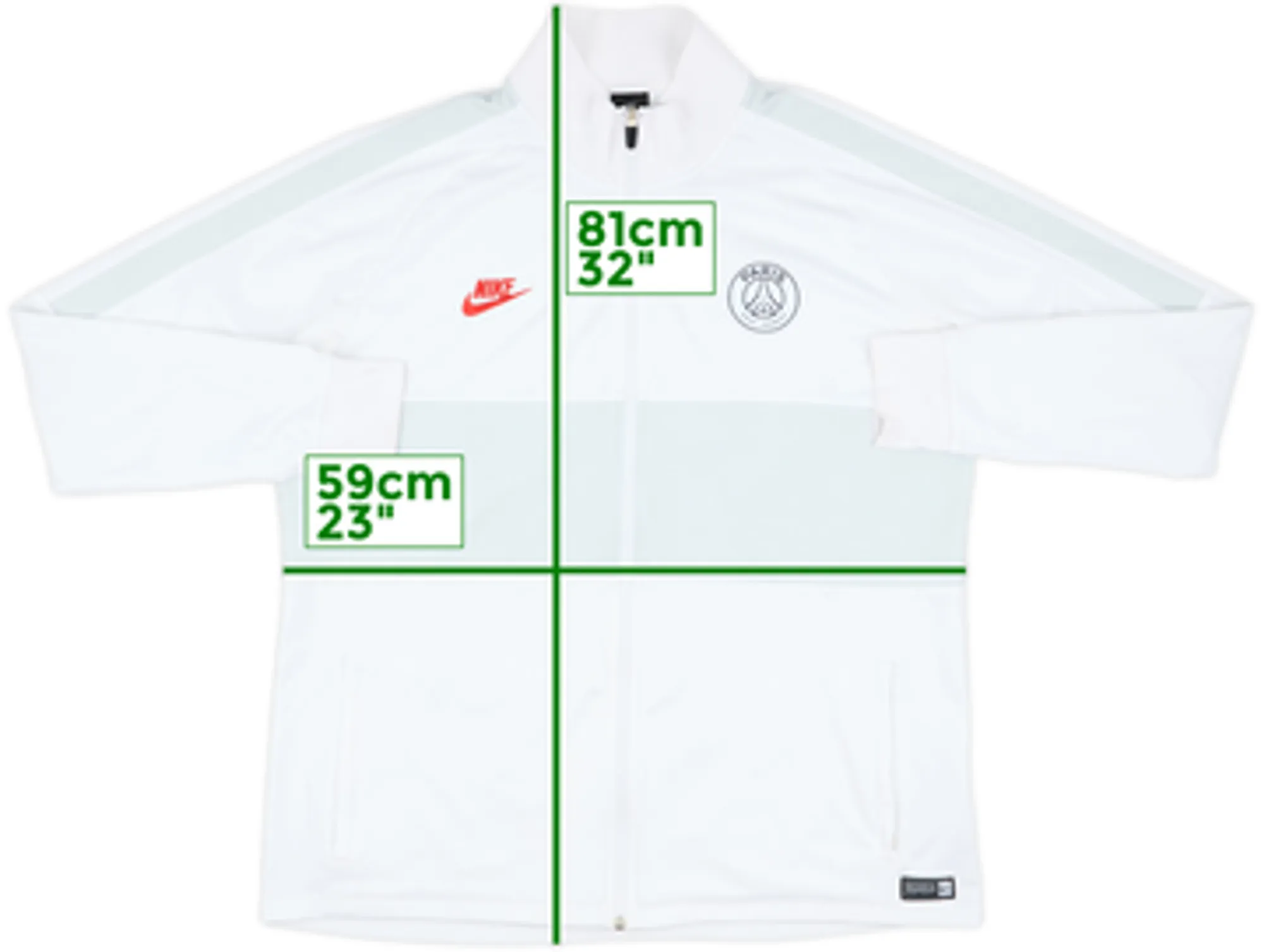 2019-20 Paris Saint-Germain Nike Track Jacket - 9/10 - (M)