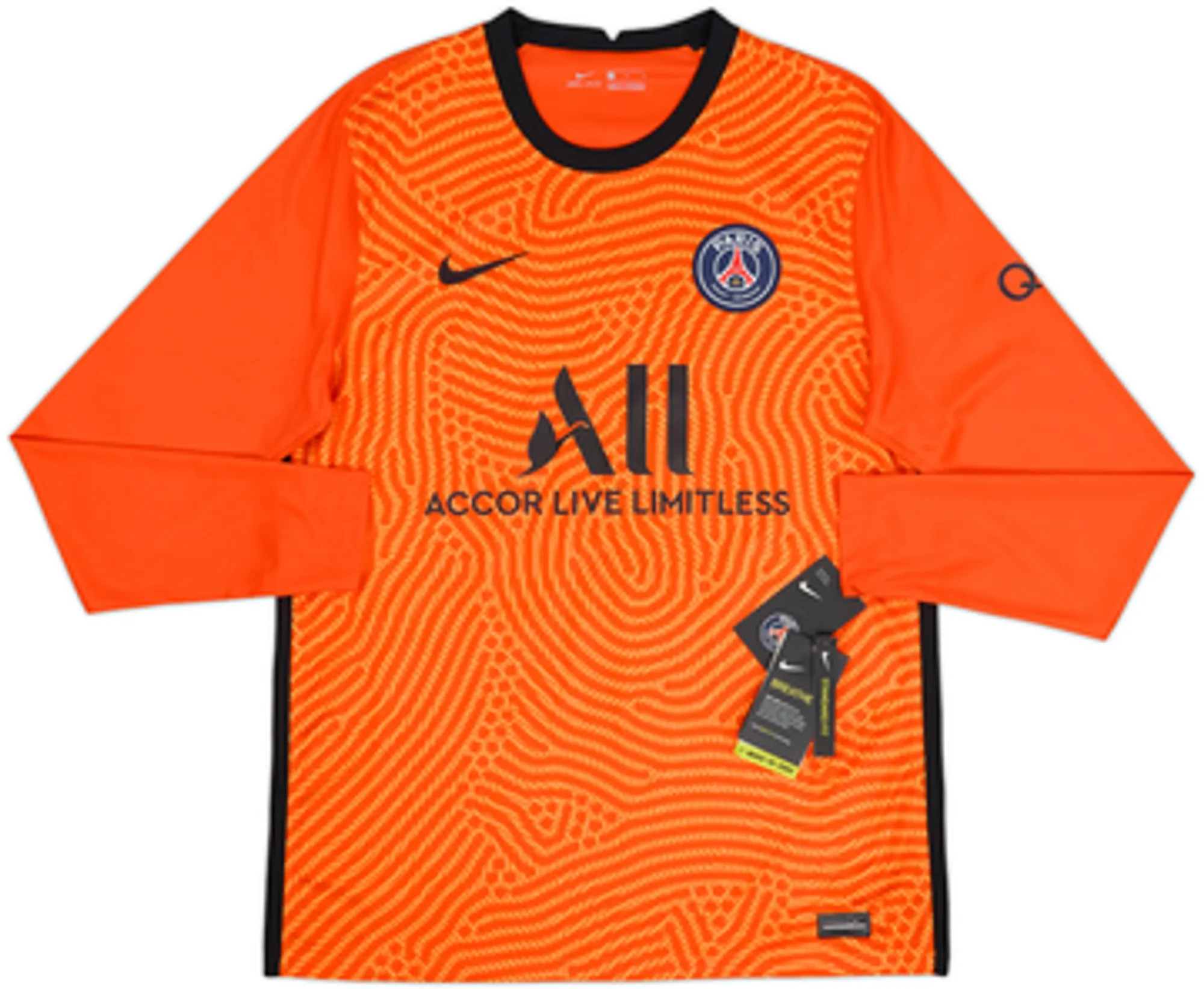 2020-21 Paris Saint-Germain GK Shirt K. Navas #1 (L)