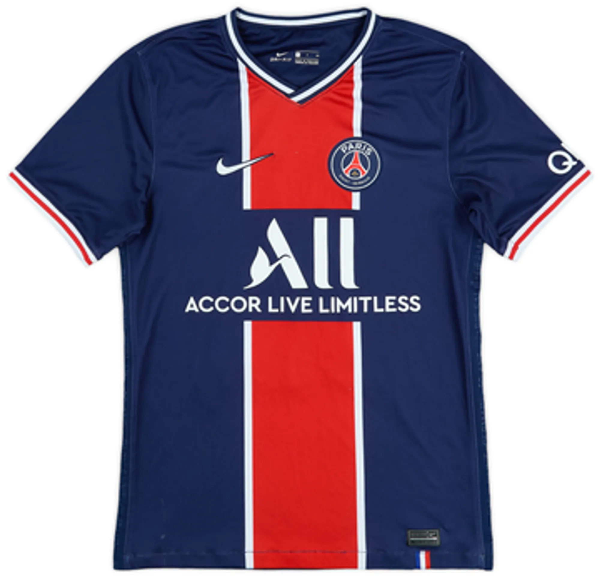 2020-21 Paris Saint-Germain Home Shirt Mbappe #7 - 7/10 - (L)