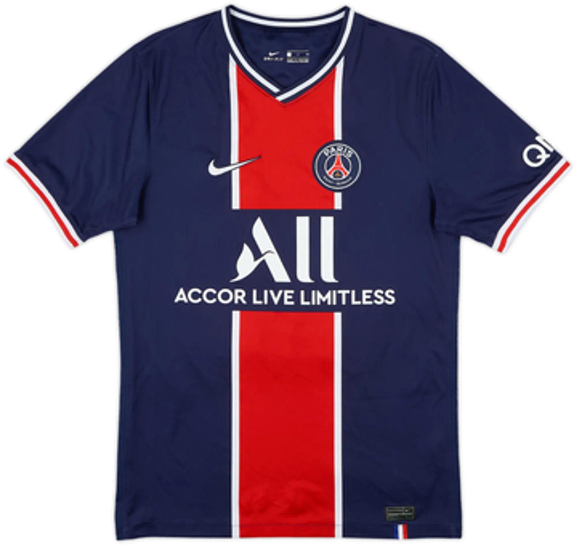 2020-21 Paris Saint-Germain Home Shirt Mbappe #7 - 8/10 - (M)