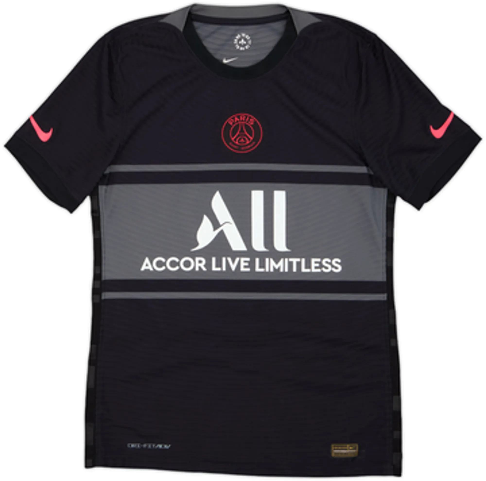 2021-22 Paris Saint-Germain Authentic Third Shirt Messi #30 - 10/10 - (L)