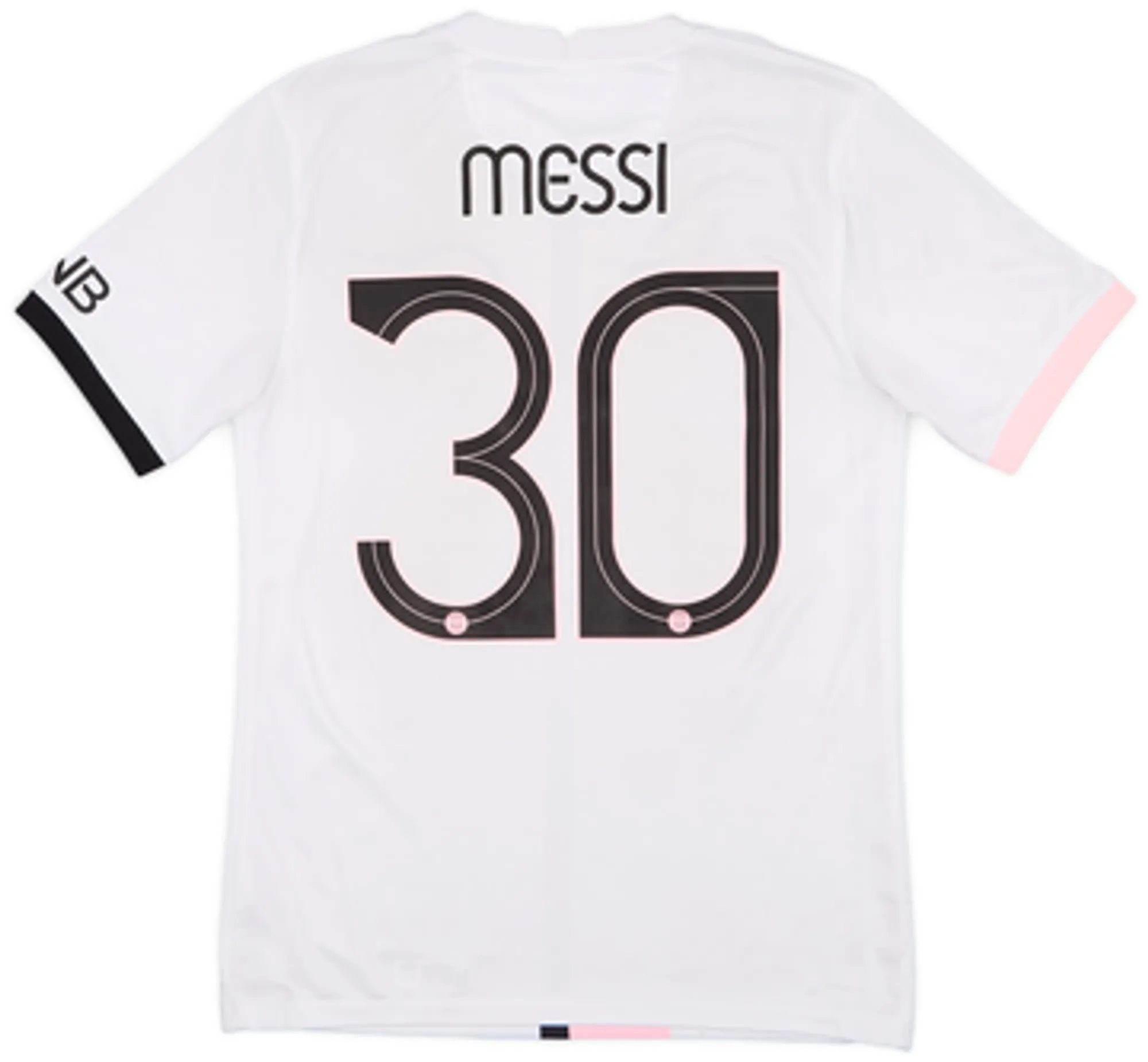 2021-22 Paris Saint-Germain Away Shirt Messi #30 - 6/10 - (L)